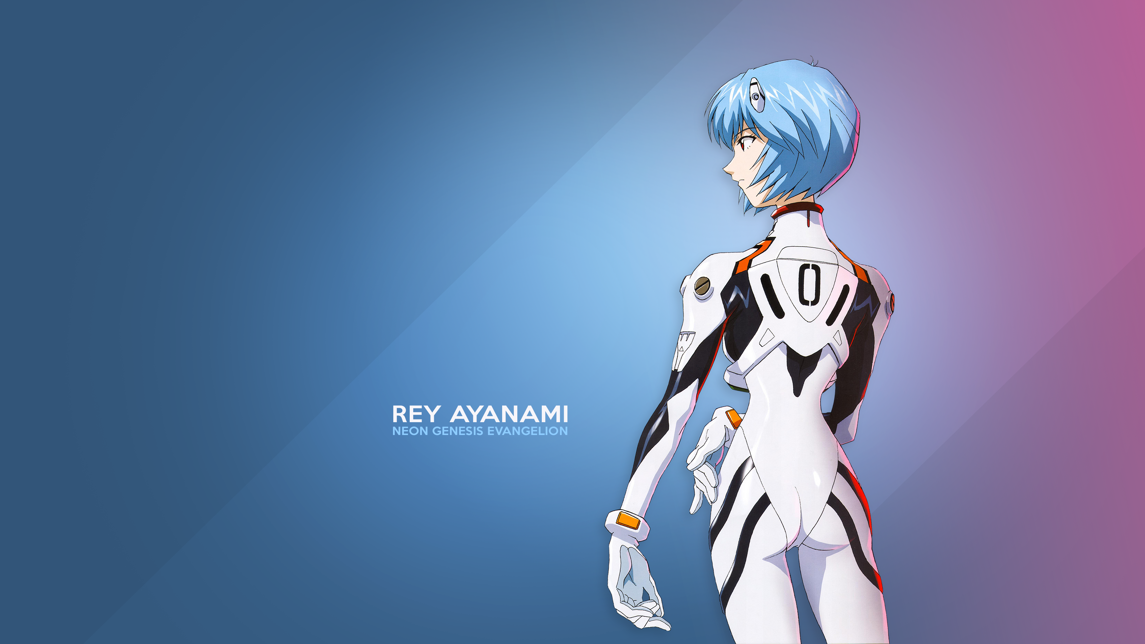 Anime 3840x2160 Ayanami Rei Neon Genesis Evangelion anime girls
