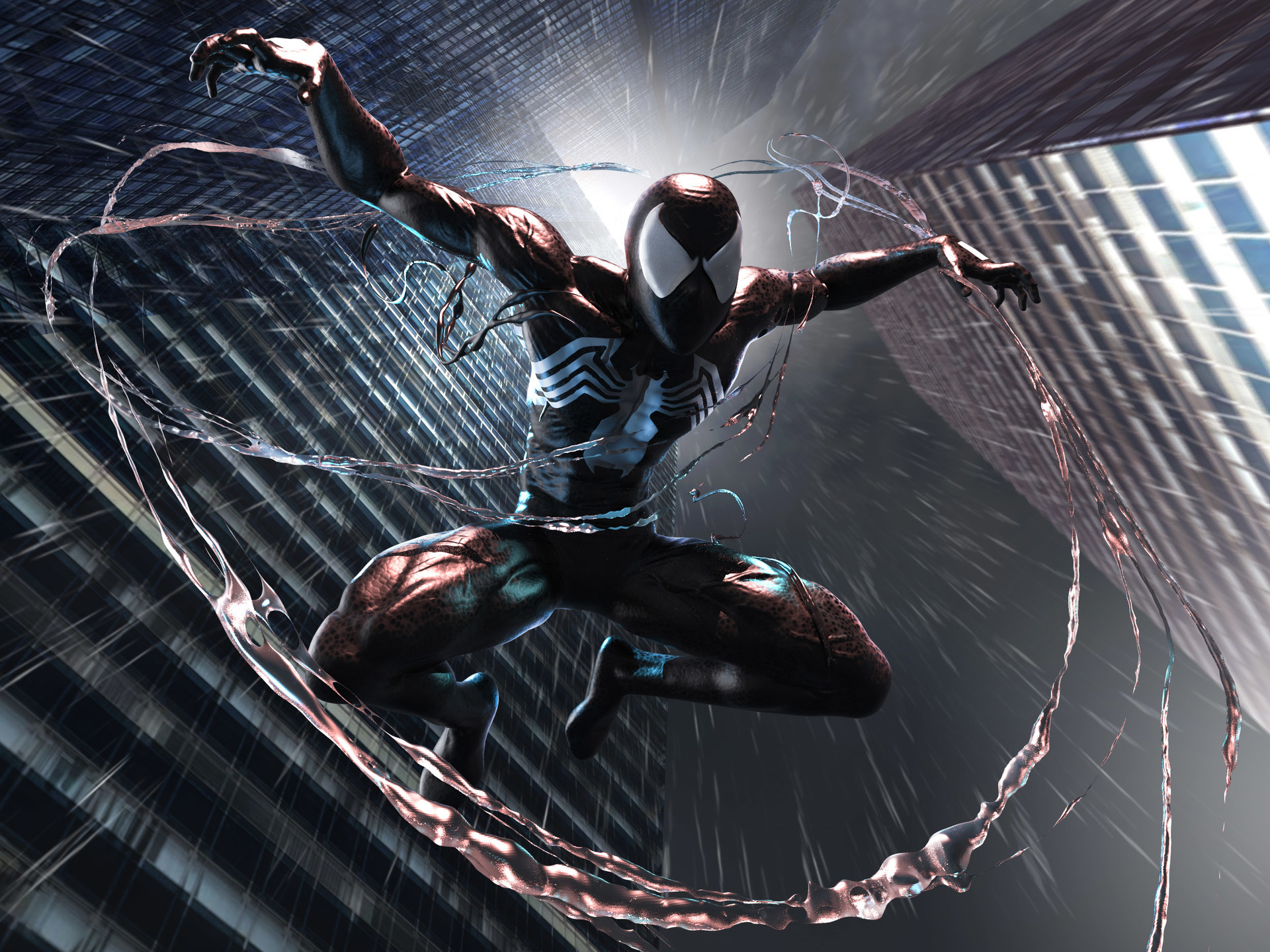 General 1920x1440 Marvel Comics Spider-Man Symbiote