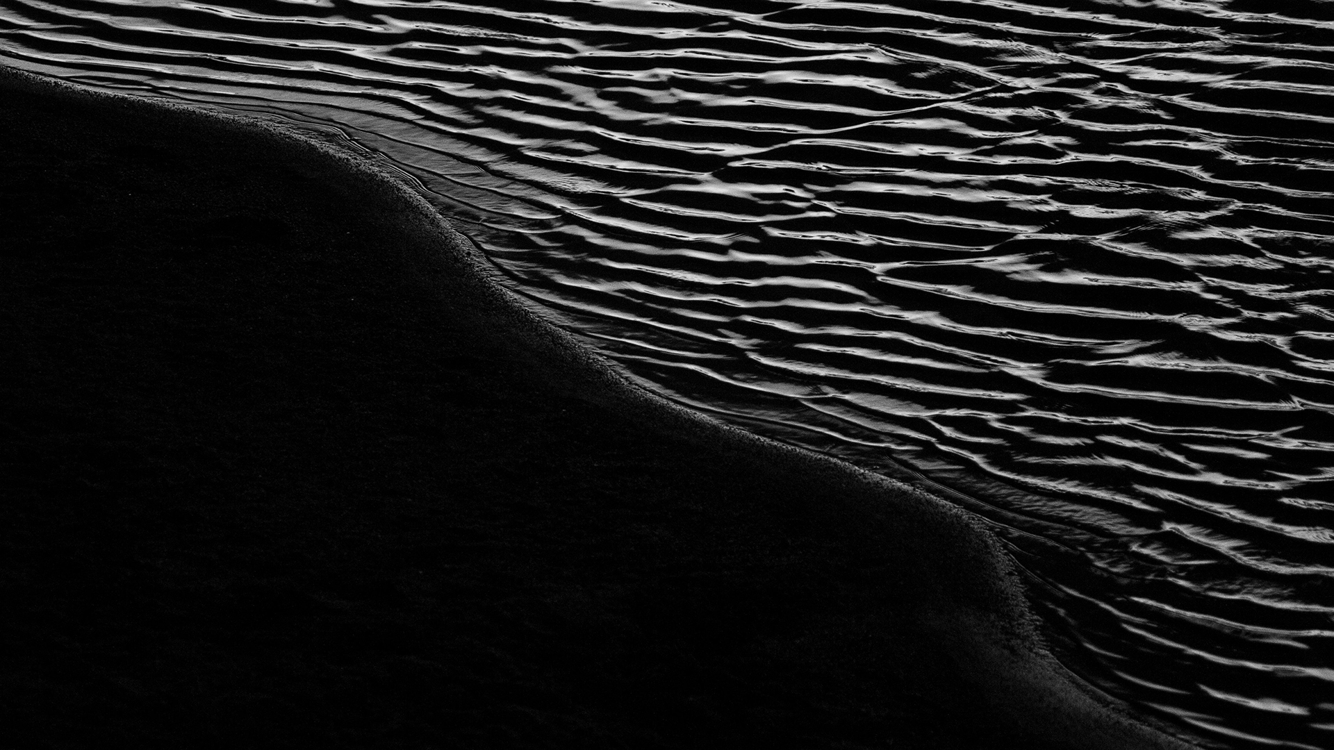 General 1920x1080 sand photography monochrome water black