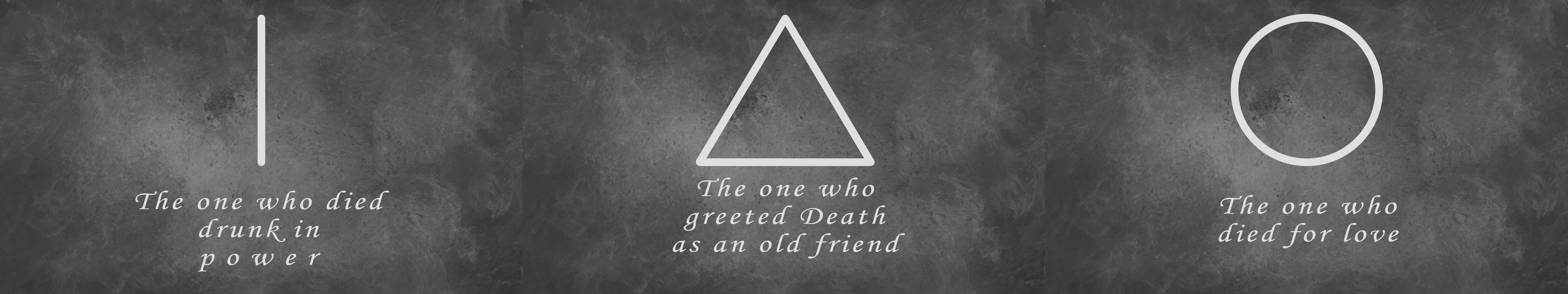 General 5760x1080 Harry Potter triple screen minimalism Harry Potter and the Deathly Hallows