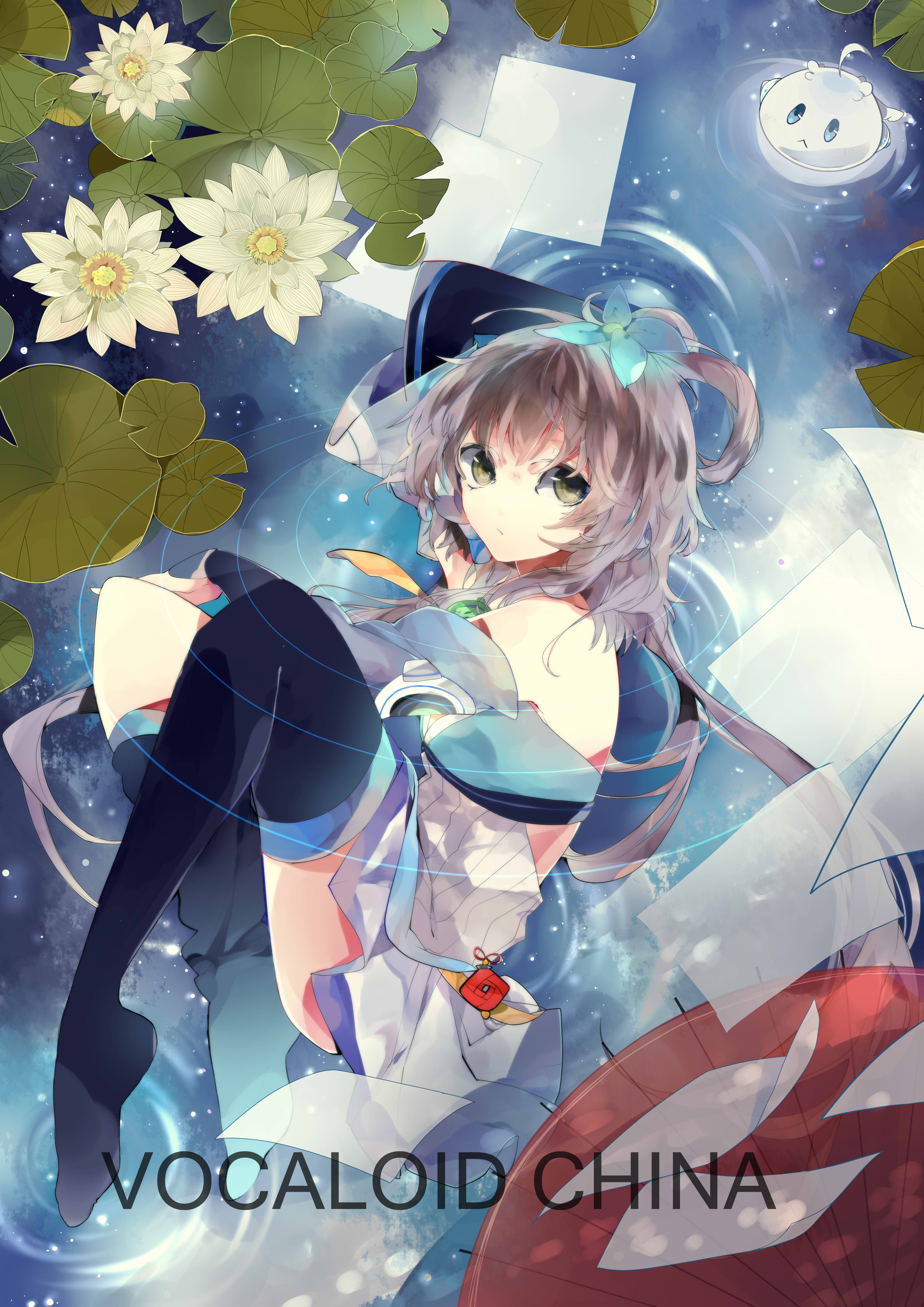 Anime 3507x4960 anime anime girls Vocaloid Luo Tianyi (vocaloid)