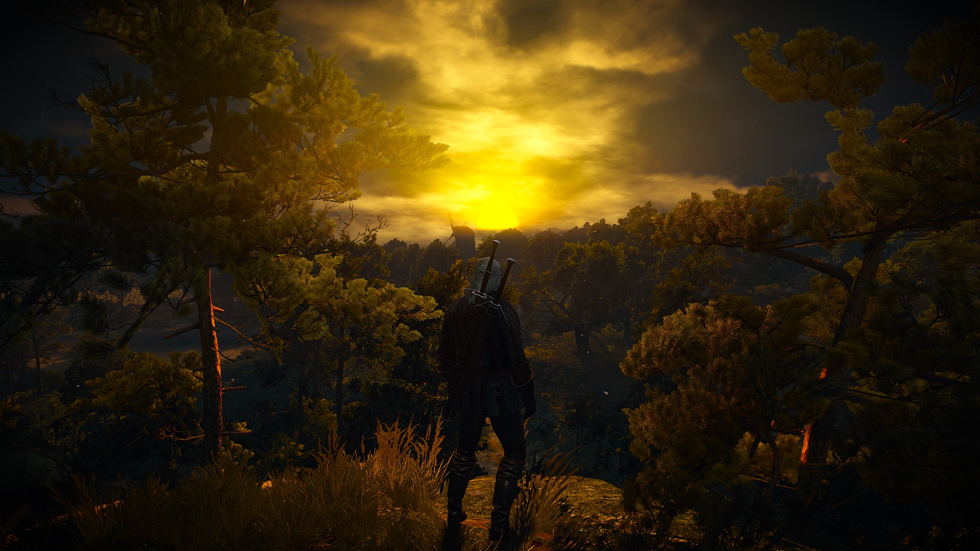 General 1920x1080 The Witcher The Witcher 3: Wild Hunt video games RPG Geralt of Rivia CD Projekt RED screen shot video game characters Book characters