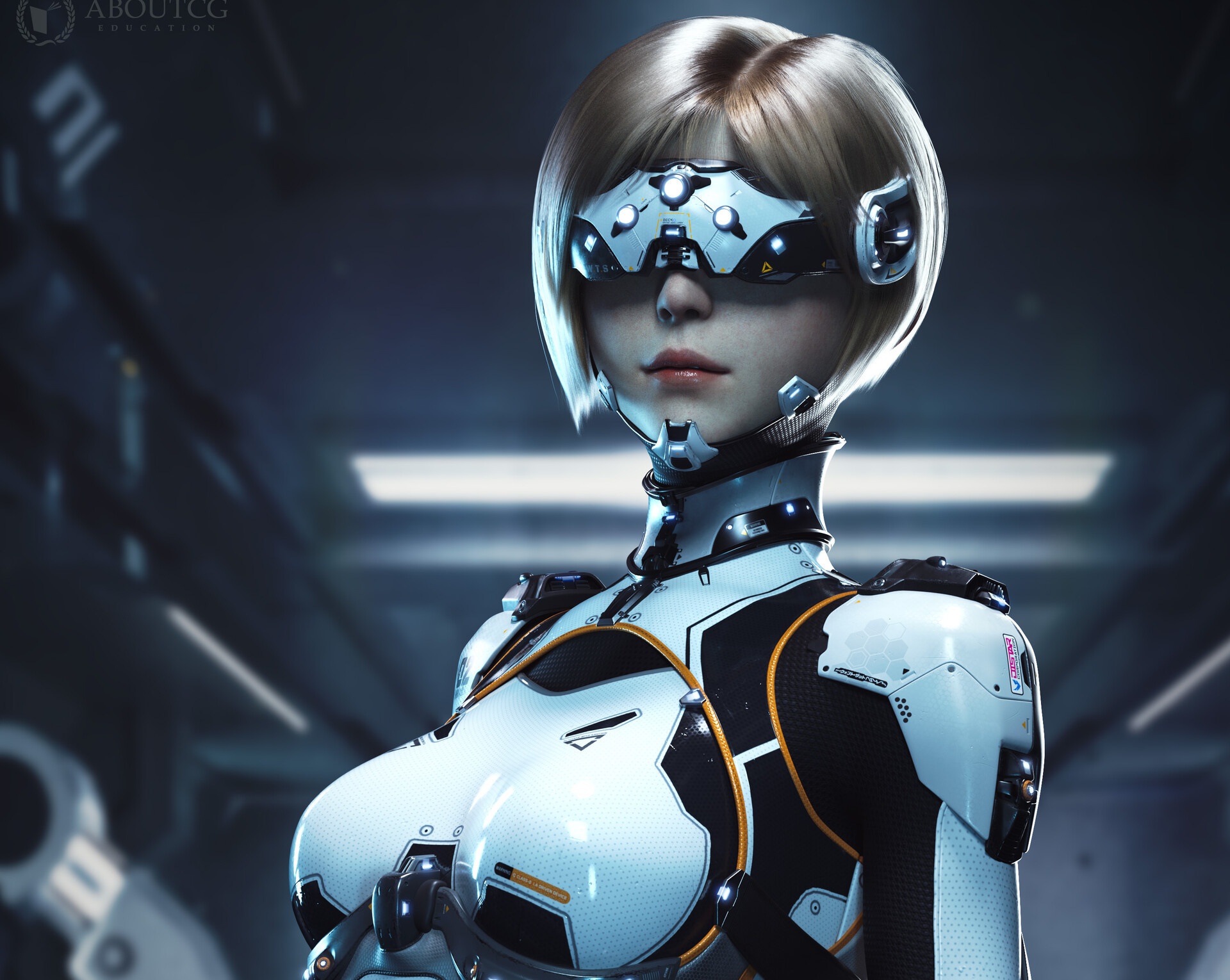 General 1920x1530 cyborg Gynoid women science fiction futuristic artwork digital art fantasy art