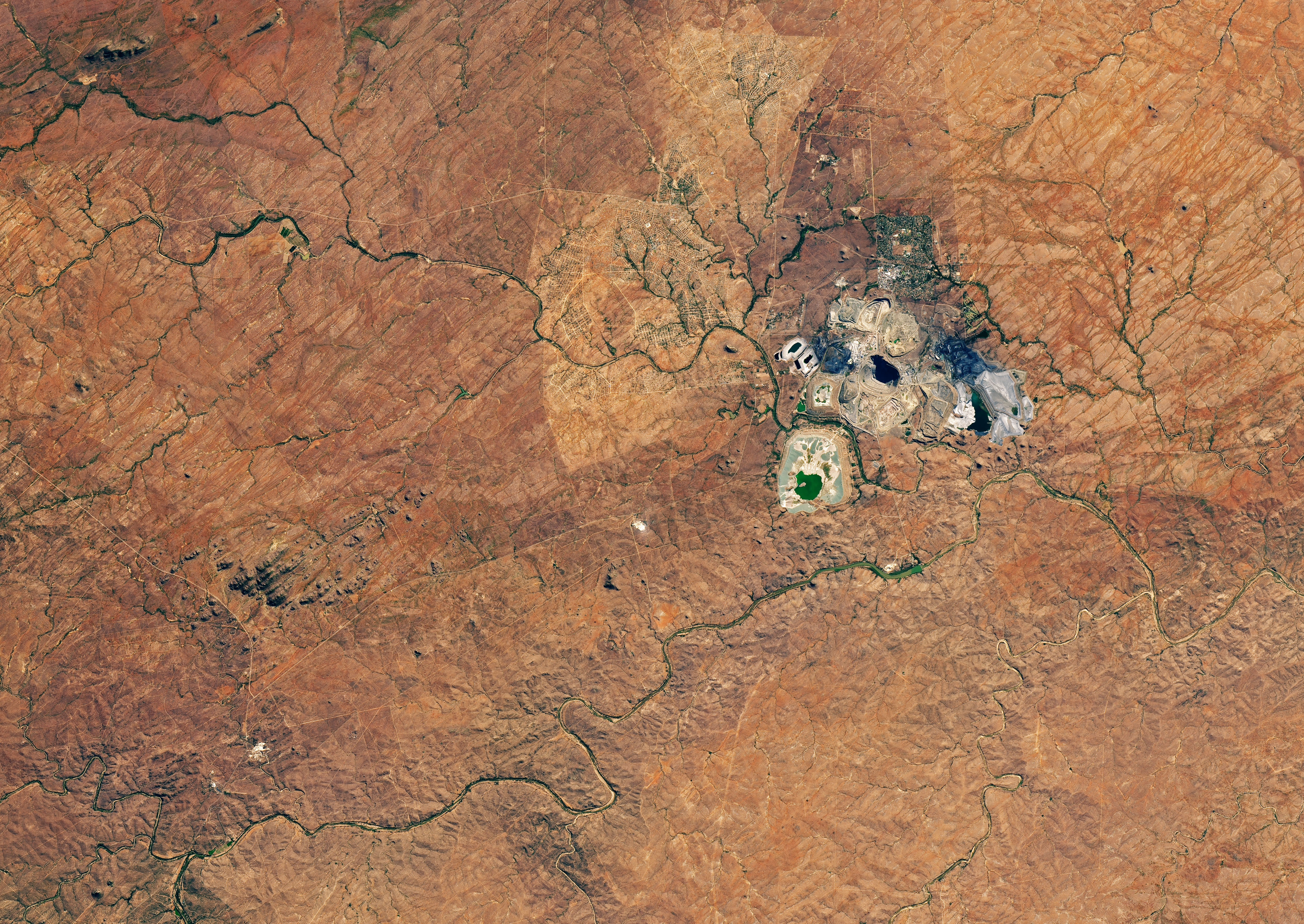 General 3955x2804 NASA South Africa nature top view