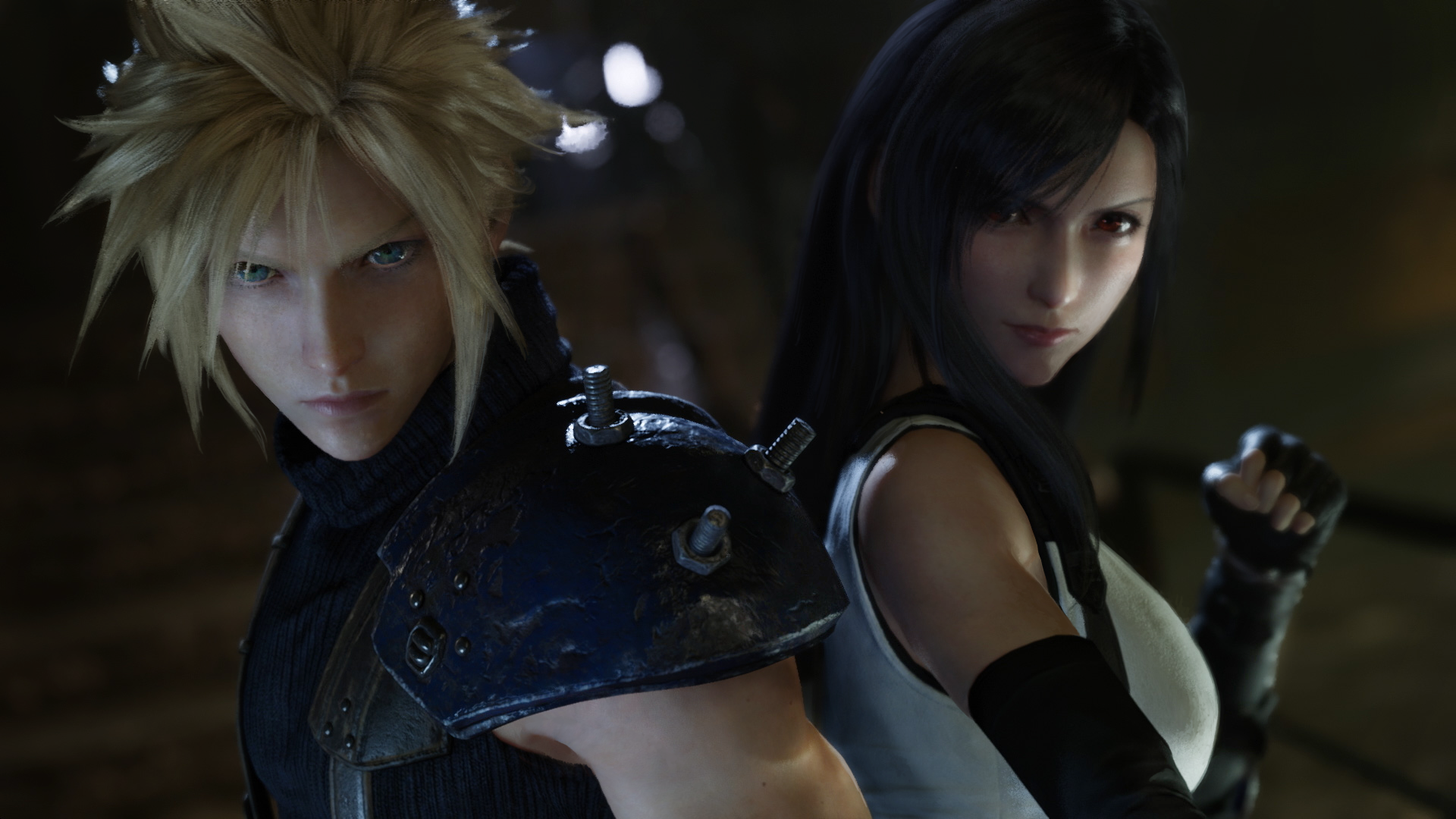 General 1920x1080 Cloud Strife Tifa Lockhart video games Final Fantasy VII: Remake Square Enix video game characters