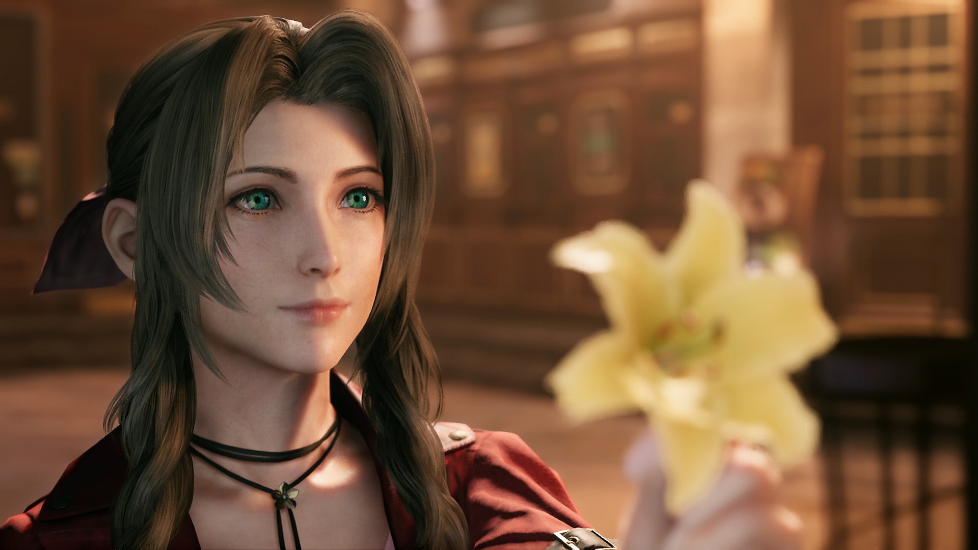 General 1920x1080 Final Fantasy Final Fantasy VII: Remake Aerith Gainsborough women video games Square Enix video game girls video game characters