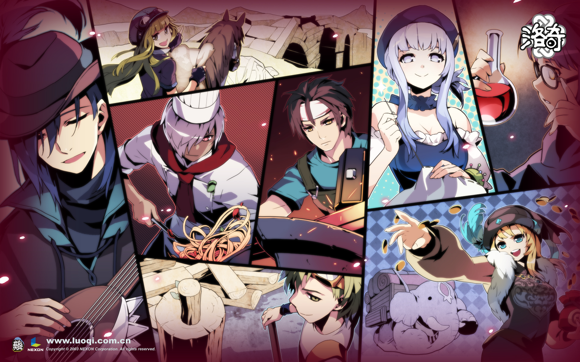 Anime 1920x1200 Mabinogi Mabinogi Heroes game posters