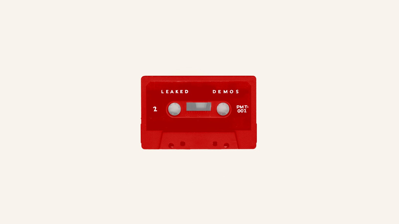 General 1600x900 Brand New cassette music simple background white background red white minimalism vintage