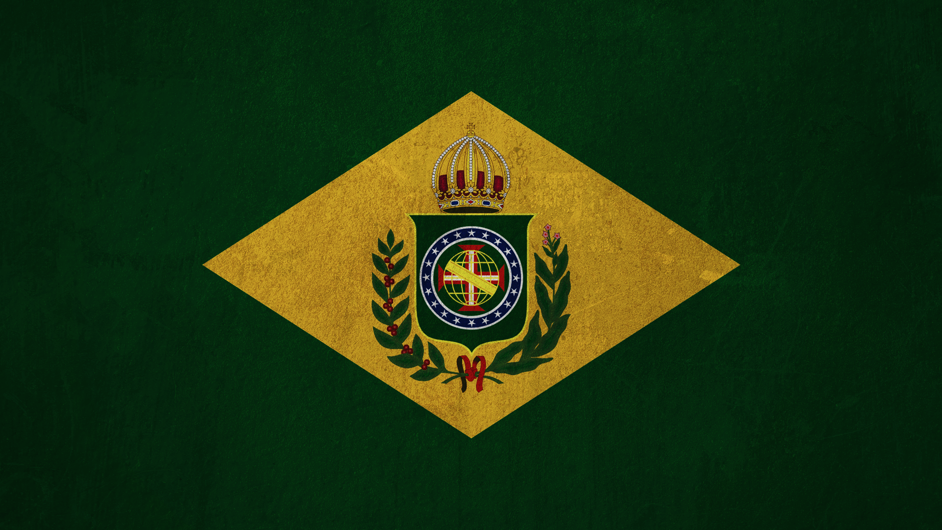General 1920x1080 Brazil flag green yellow