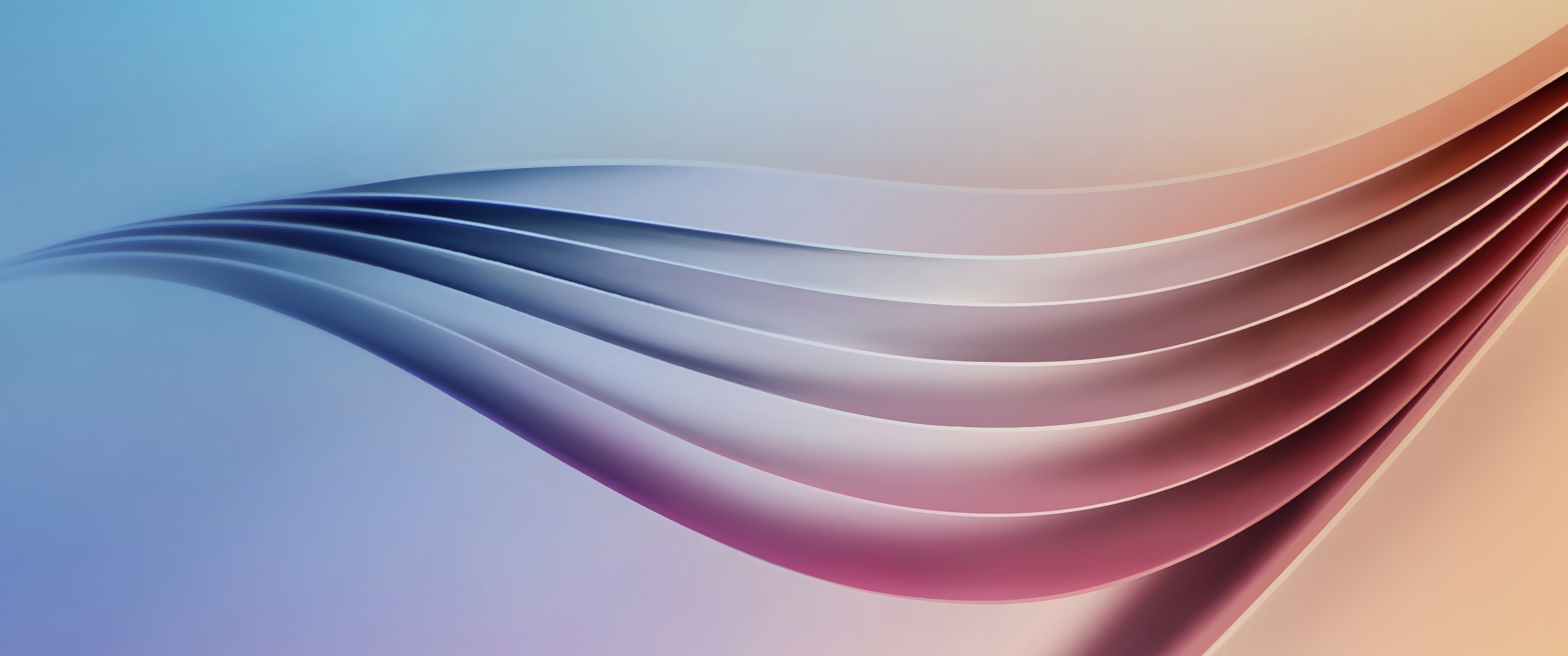 General 3440x1440 abstract shapes lines digital art gradient