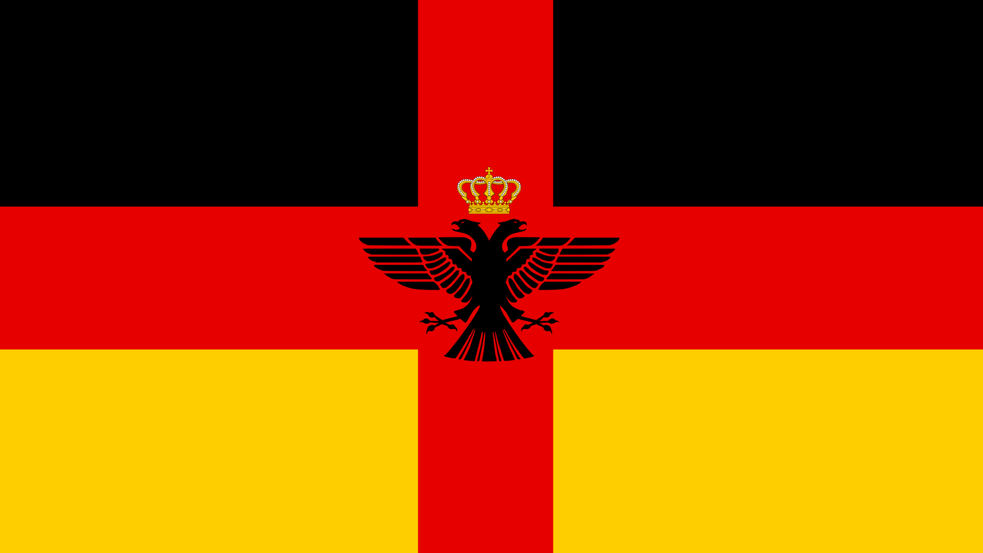 General 1920x1080 Germany flag Christianity crown eagle German Flag