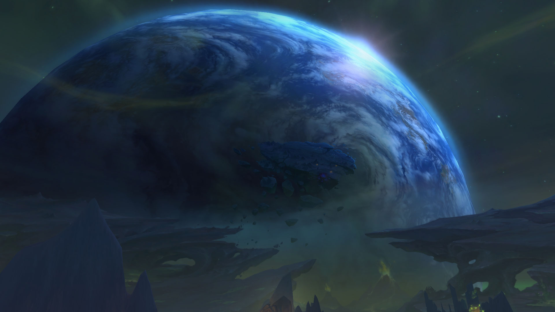 General 1920x1080 World of Warcraft: Legion Argus and Azeroth in 7.3 video games