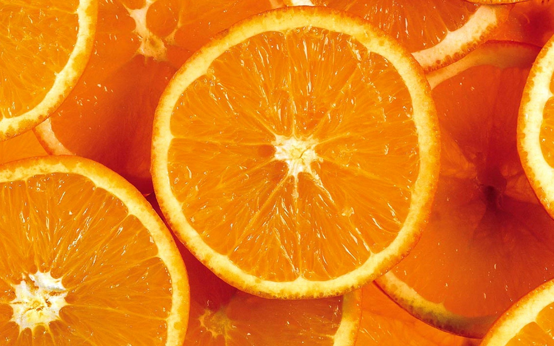 General 1920x1200 orange (fruit) fruit food slices closeup