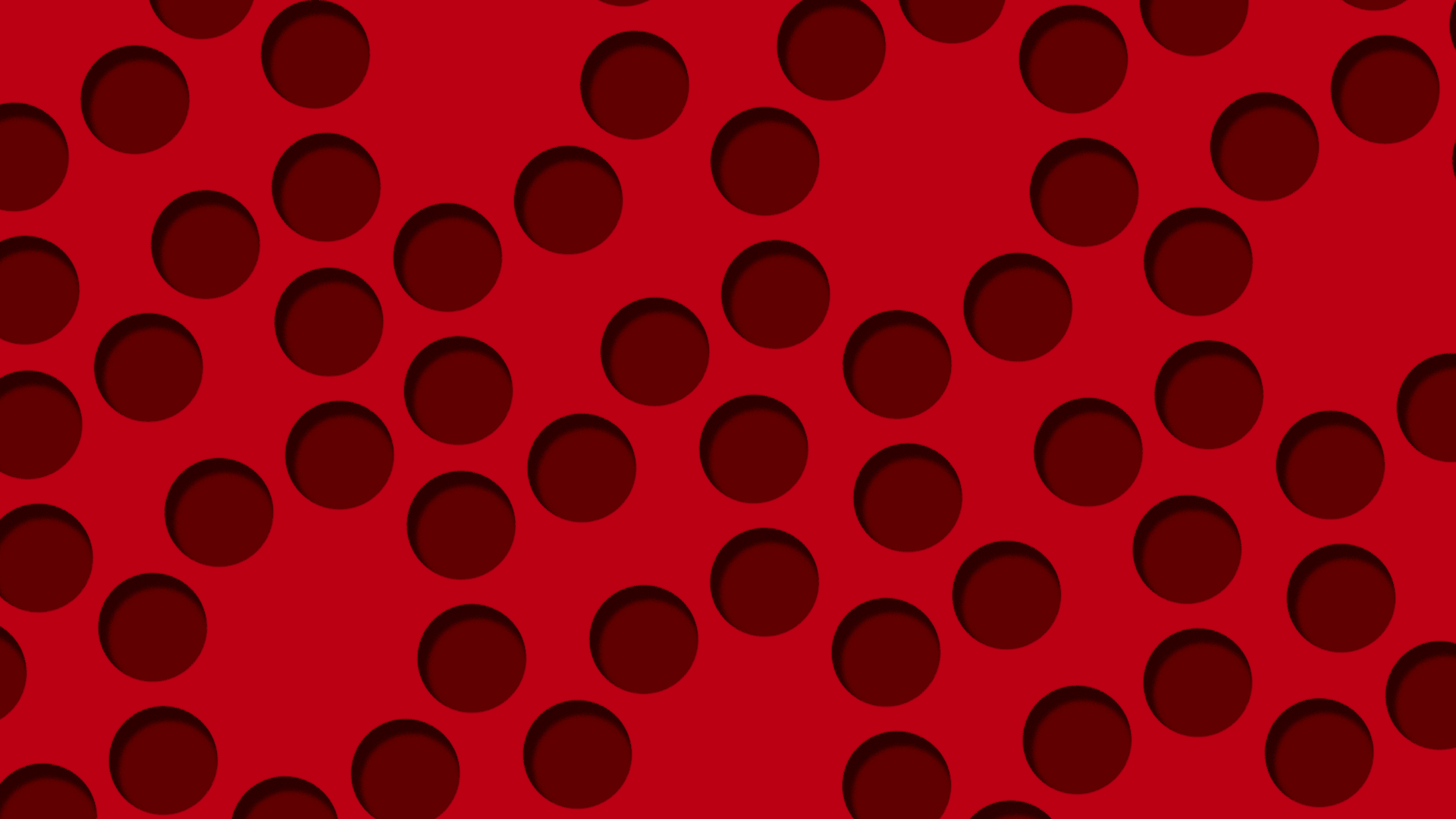 General 1920x1080 polka dots circle red texture dots digital art