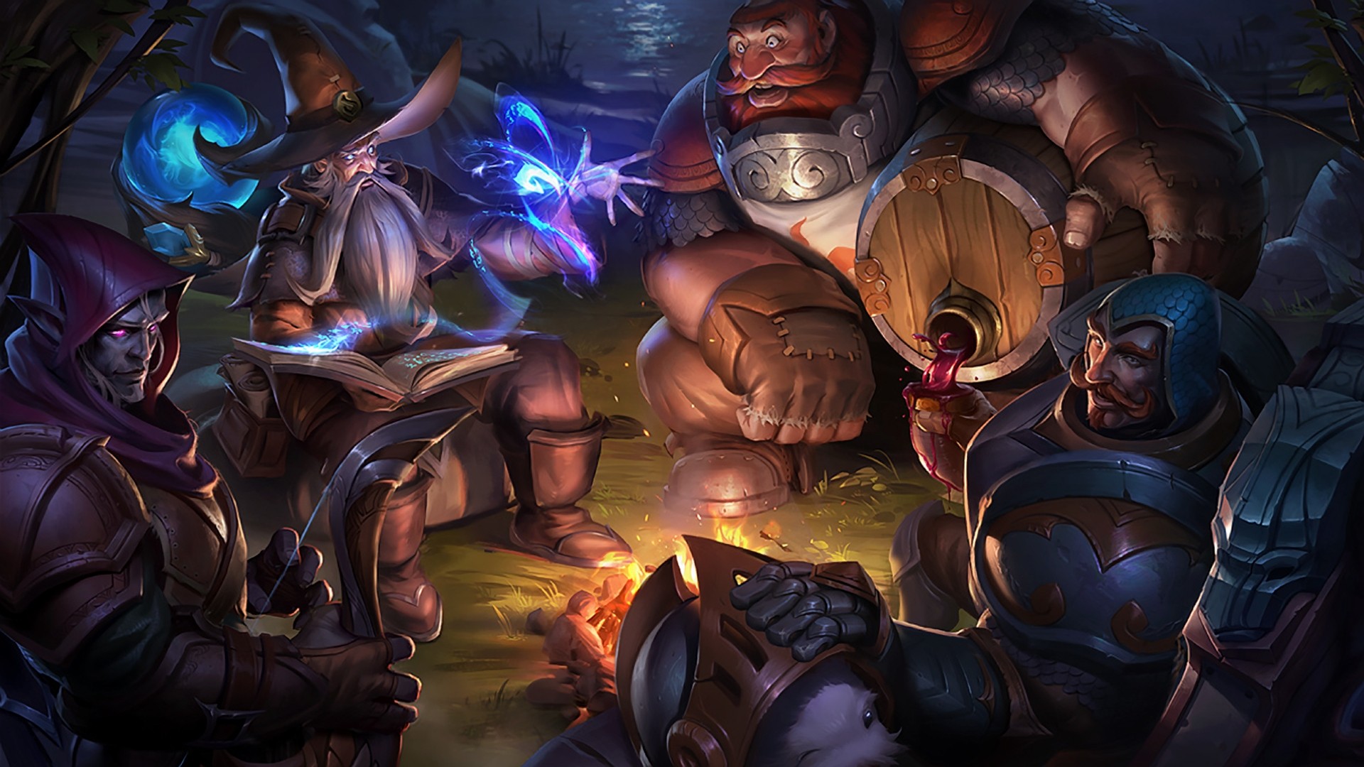 General 1920x1080 League of Legends fantasy art video games PC gaming
