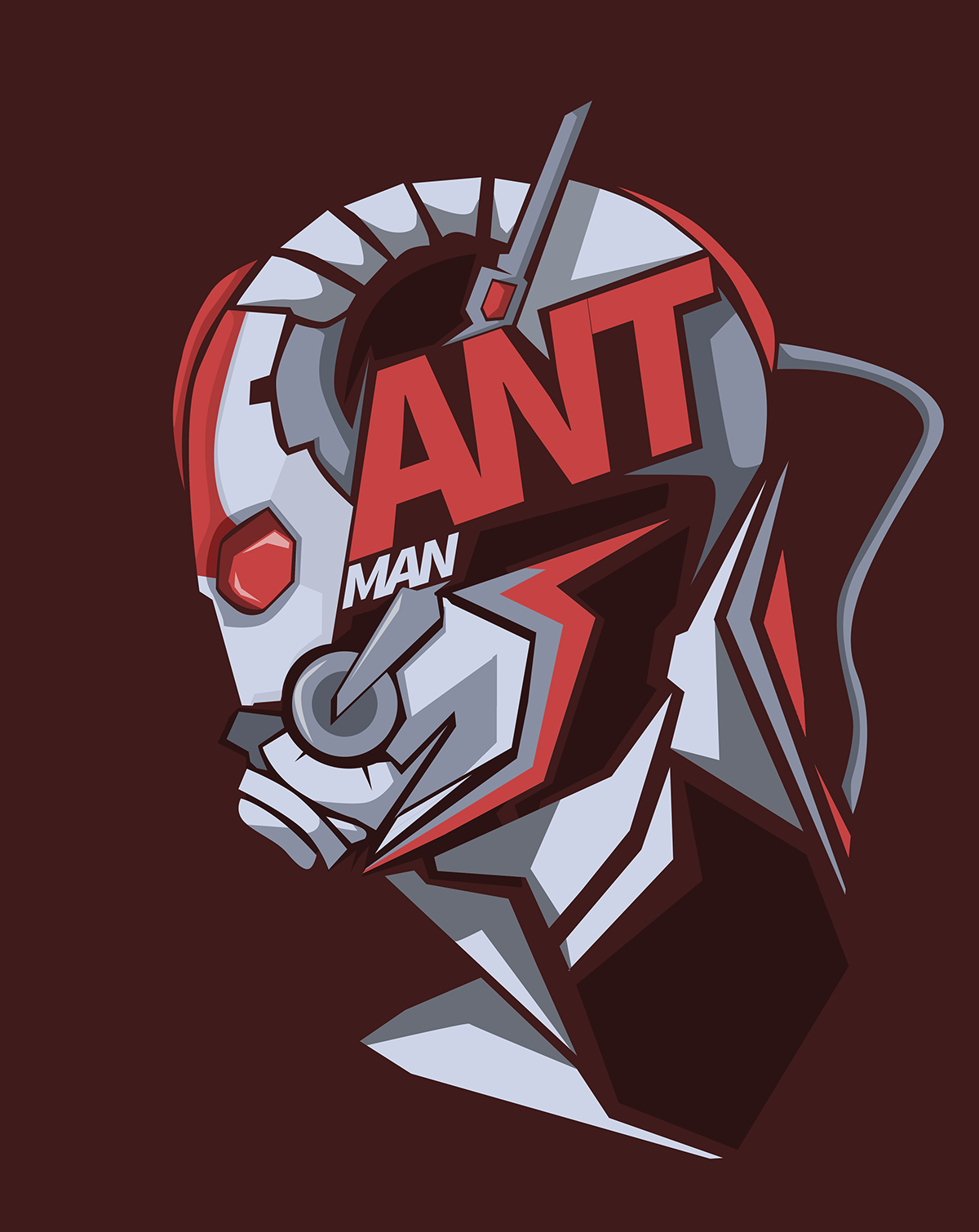 General 1200x1510 Ant-Man Marvel Comics Marvel Super Heroes red background Bosslogic profile