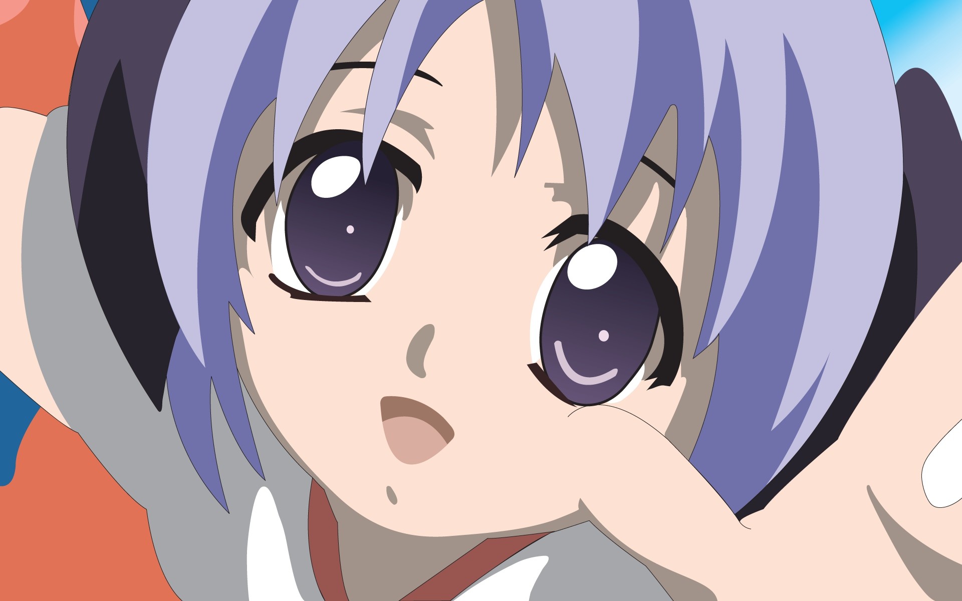 Anime 1920x1200 Higurashi No Naku Koro Ni Furude Hanyuu purple eyes anime girls anime