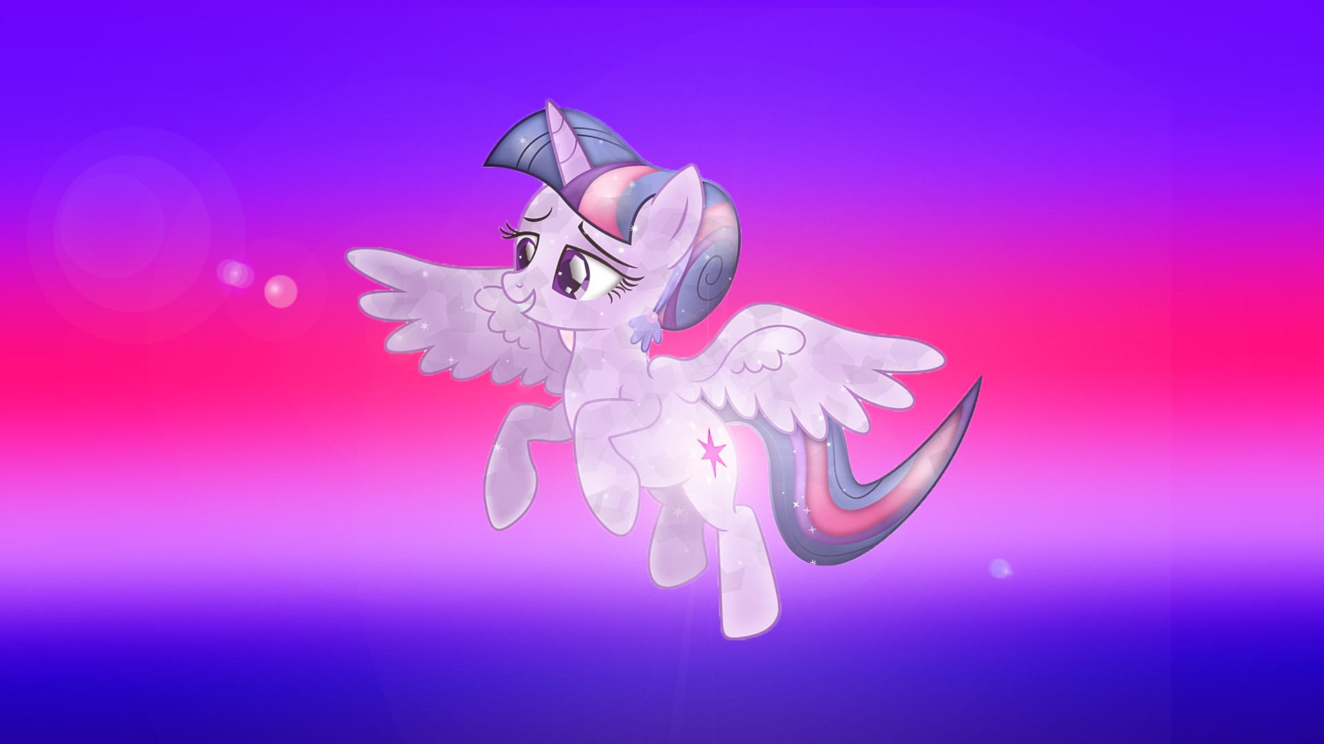 General 1920x1080 My Little Pony Twilight Sparkle crystal  princess wings cartoon