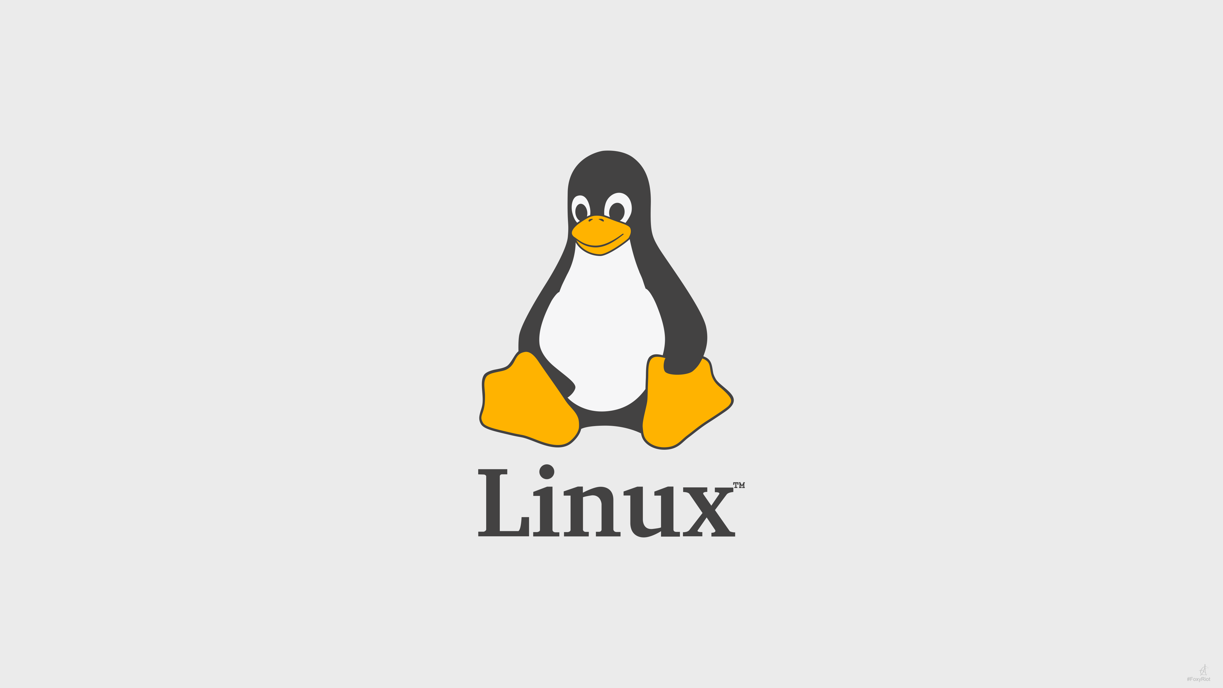 General 4128x2322 Tux Linux FoxyRiot operating system