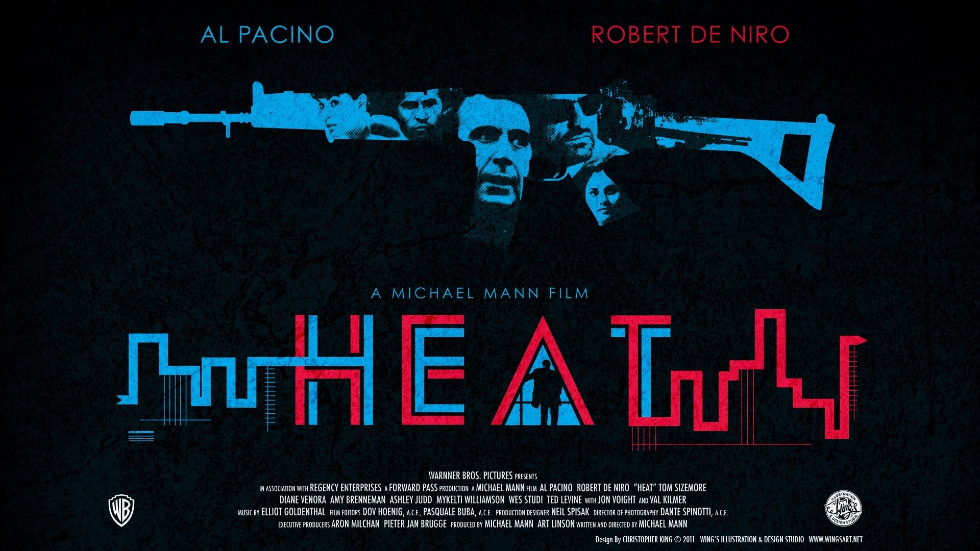 General 1920x1080 heat Heat (movie) Al Pacino Robert de Niro movies Warner Brothers