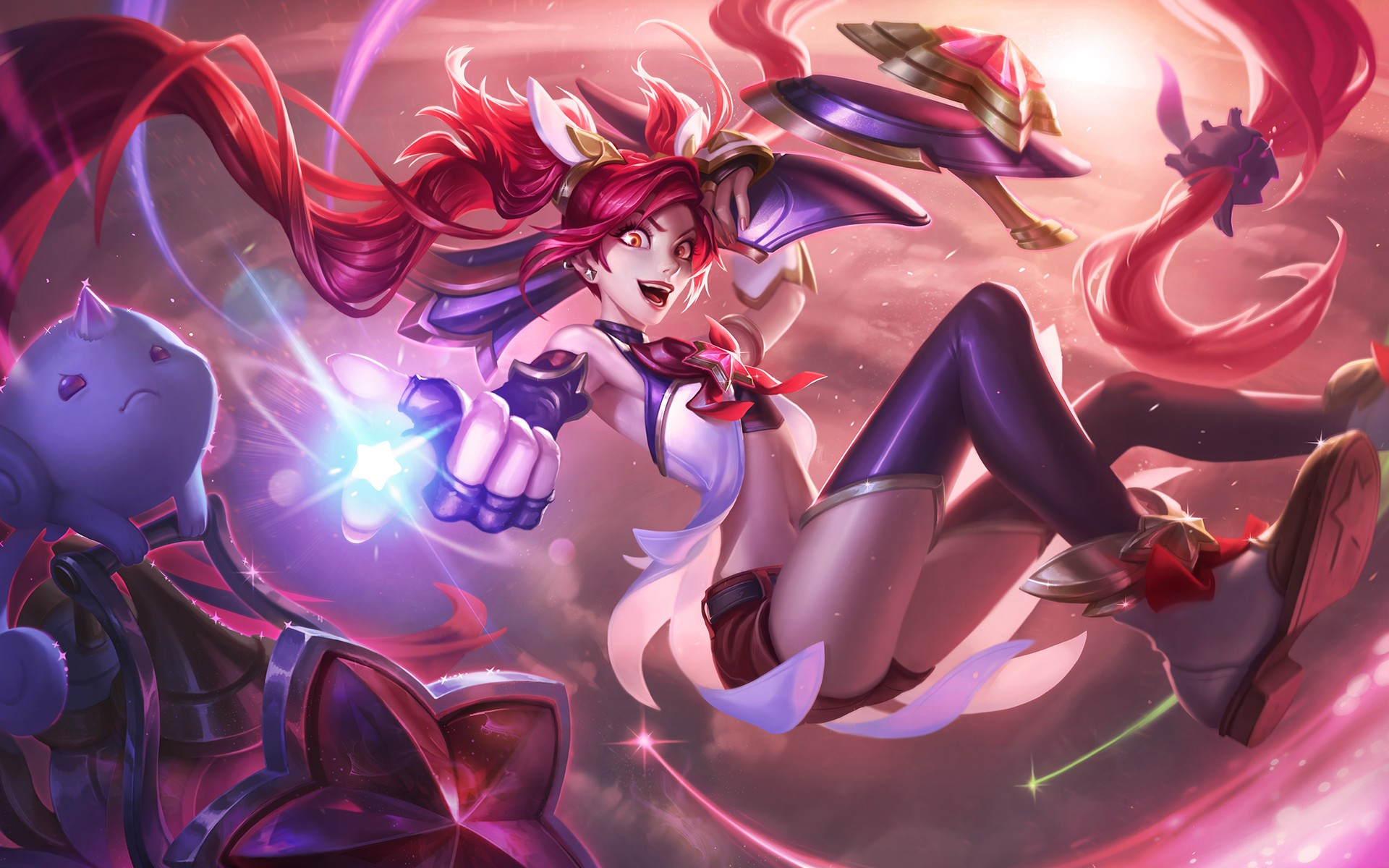General 1920x1200 magic Jinx (League of Legends) Star Guardian Riot Games video games video game characters