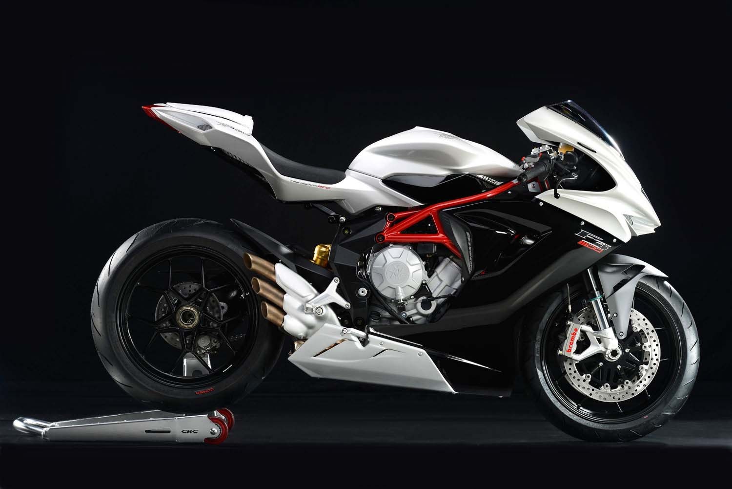 General 1500x1001 motorcycle MV agusta MV Agusta f3 800 studio Silver Motorcycles black background simple background vehicle