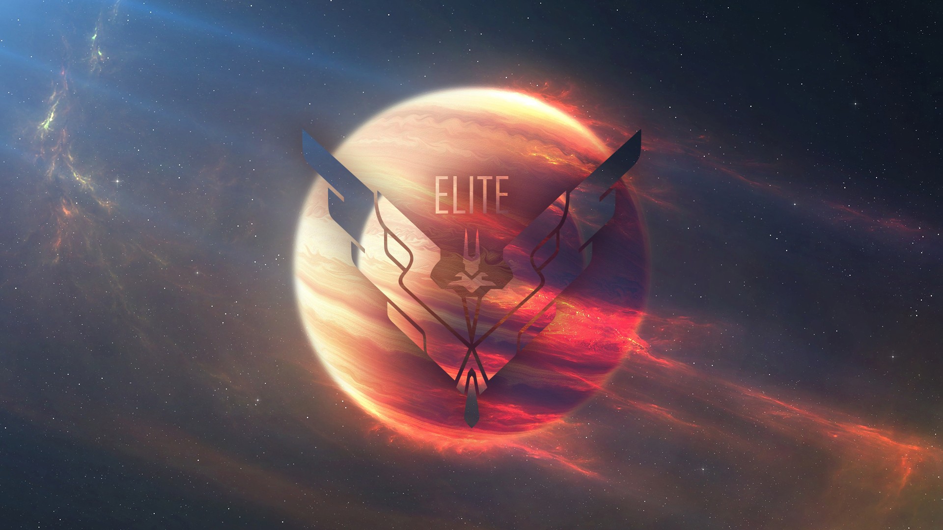 General 1920x1080 Elite video games space planet logo stars