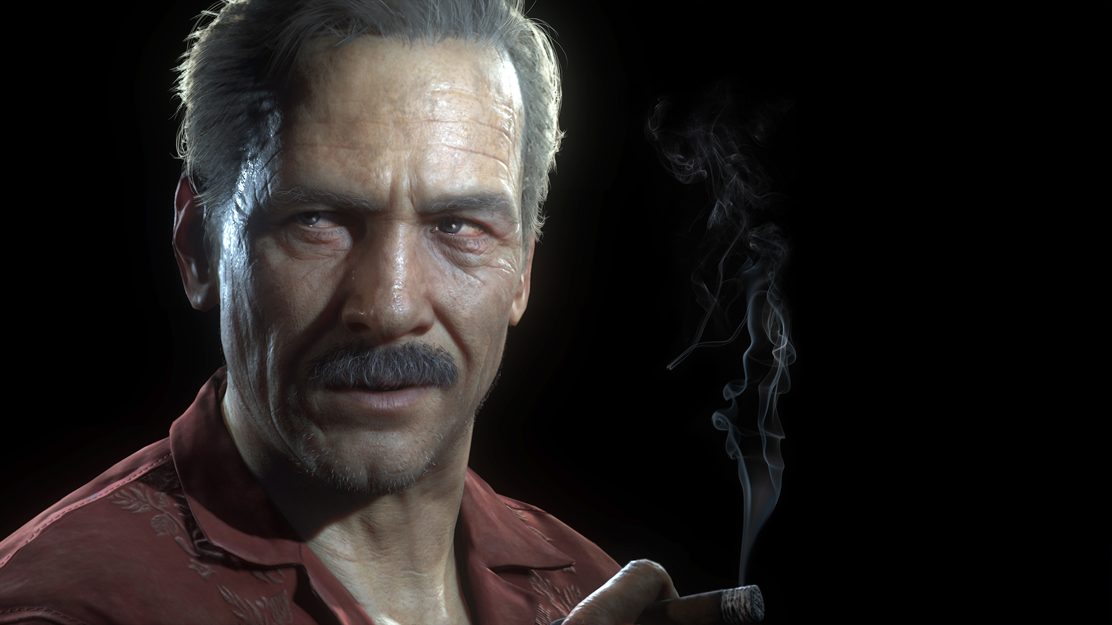 General 3840x2160 uncharted  Uncharted 4: A Thief's End Sullivan Victor Sullivan video game characters PlayStation 4 Playstation 4 Pro Naughty Dog face