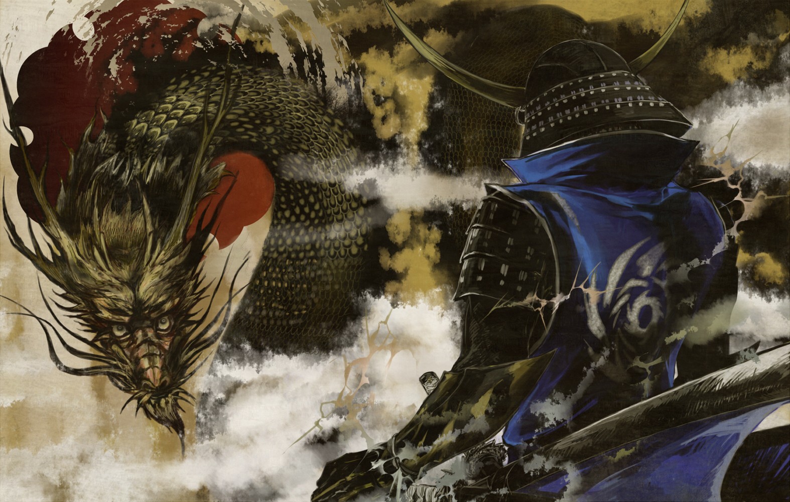 Anime 1574x1000 anime dragon creature fantasy art Chinese dragon