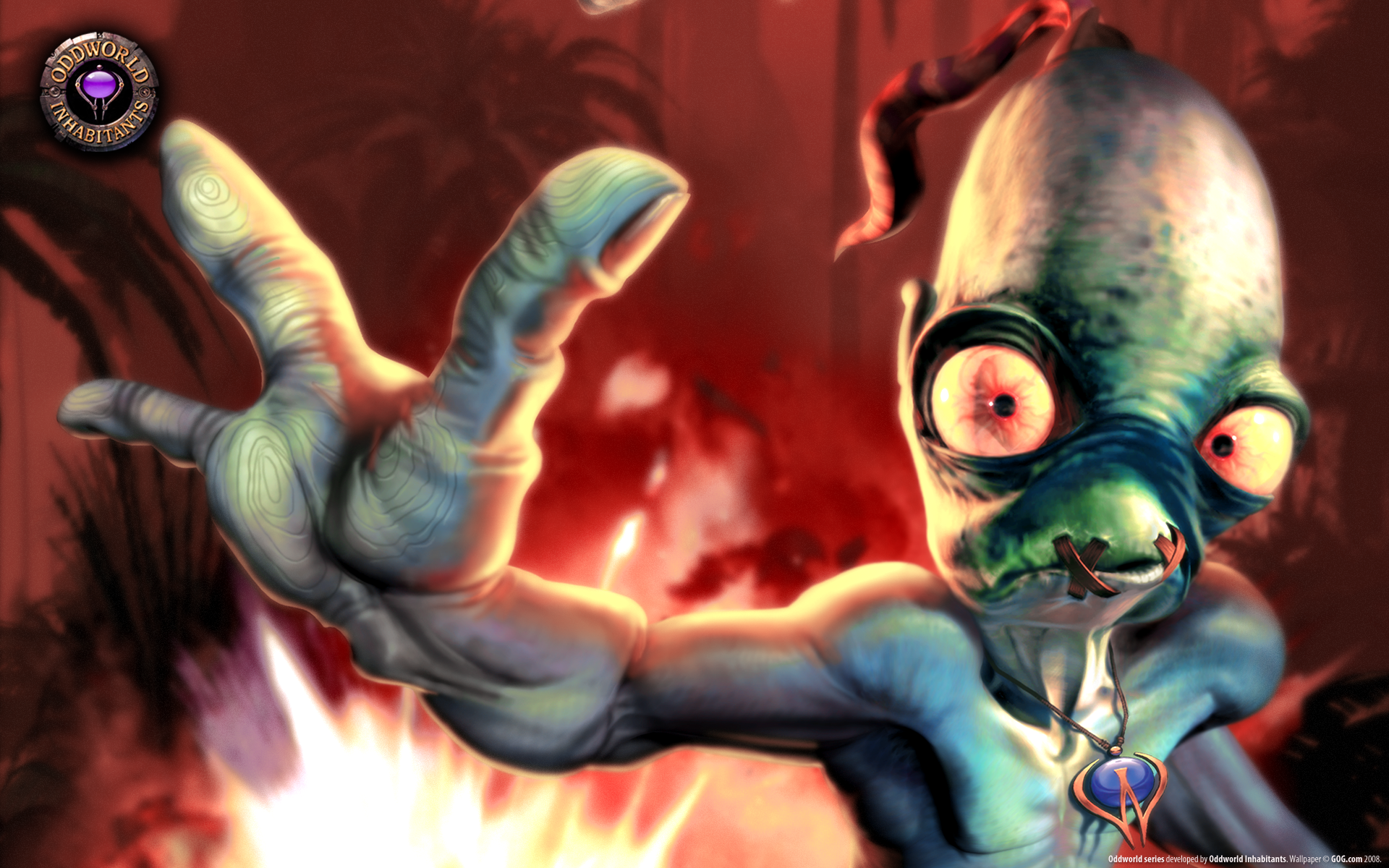 General 1920x1200 Oddworld: Abe's Oddysee video games Oddworld 2008 (Year) video game characters