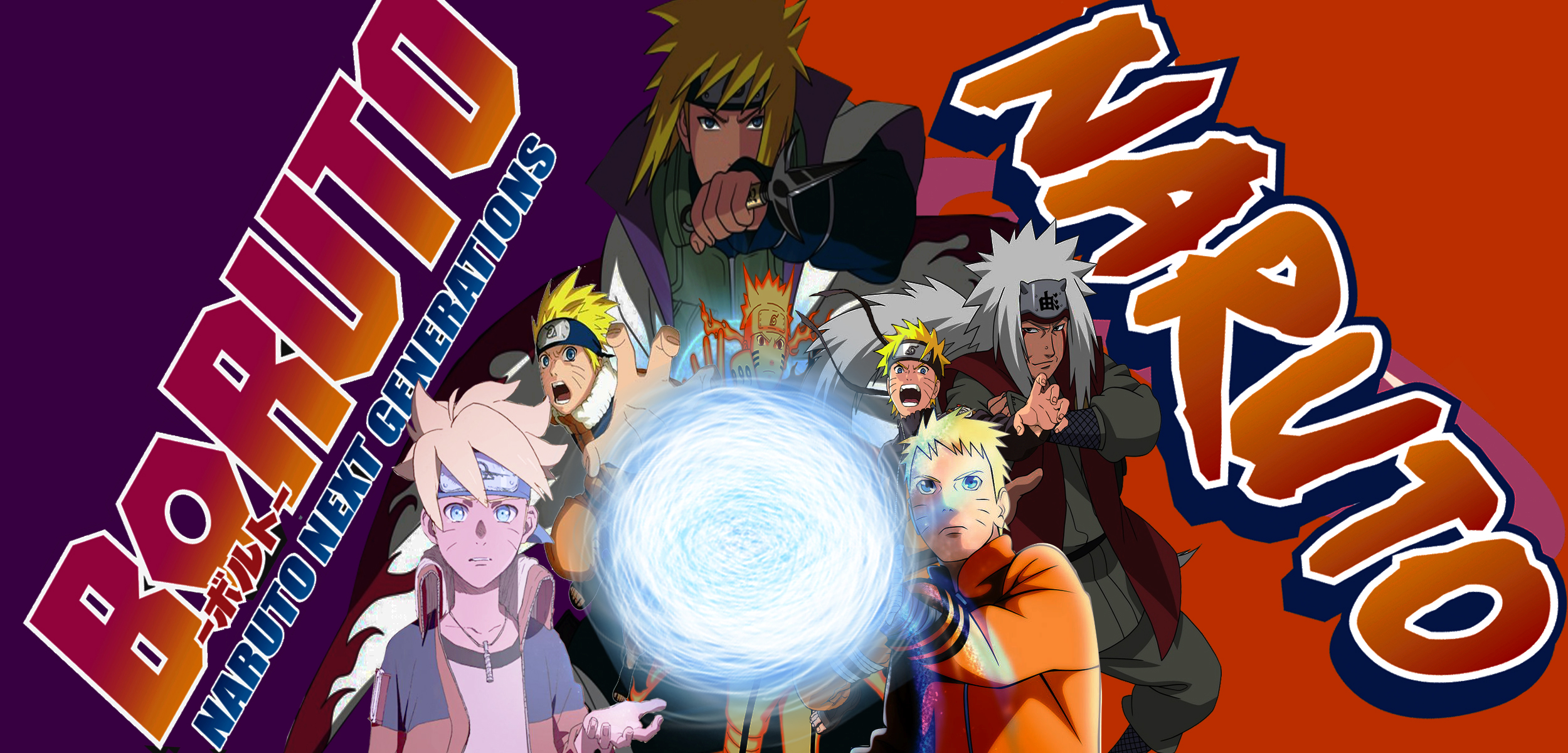 Anime 2500x1200 Naruto Shippuden Boruto: Naruto Next Generations Rasengan Namikaze Minato anime anime boys