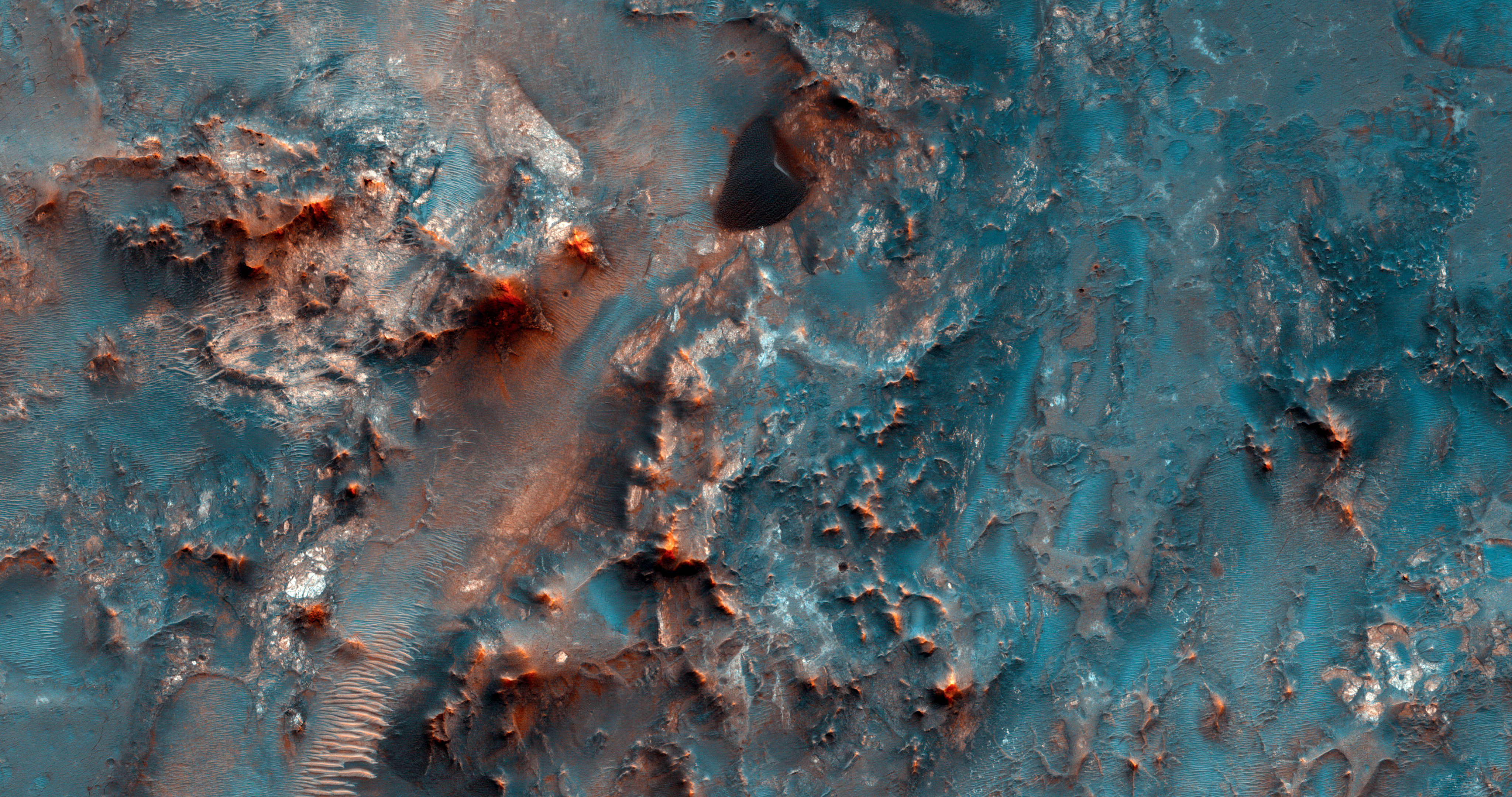 General 4096x2160 Mars dunes landscape
