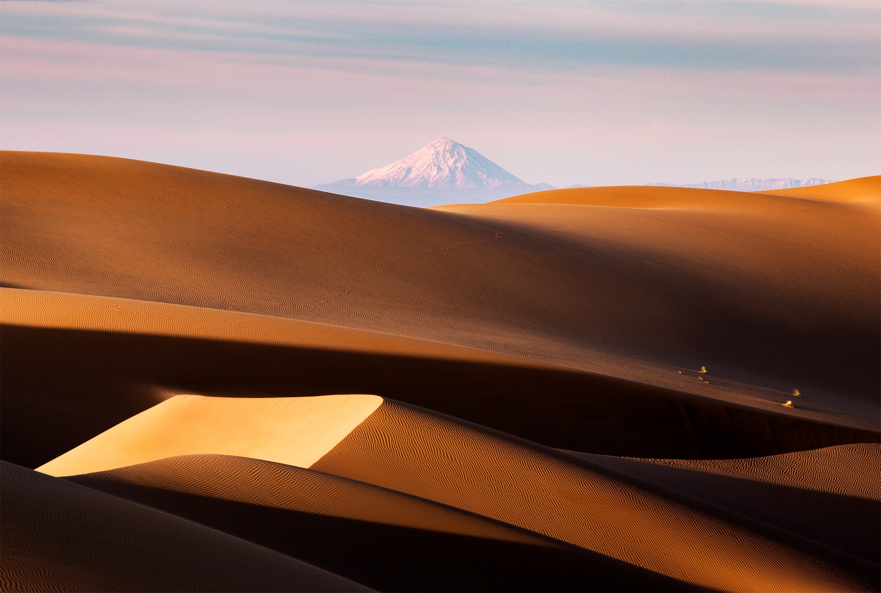 General 3000x2020 damavand desert Iran photography nature landscape mountains dunes peak sand