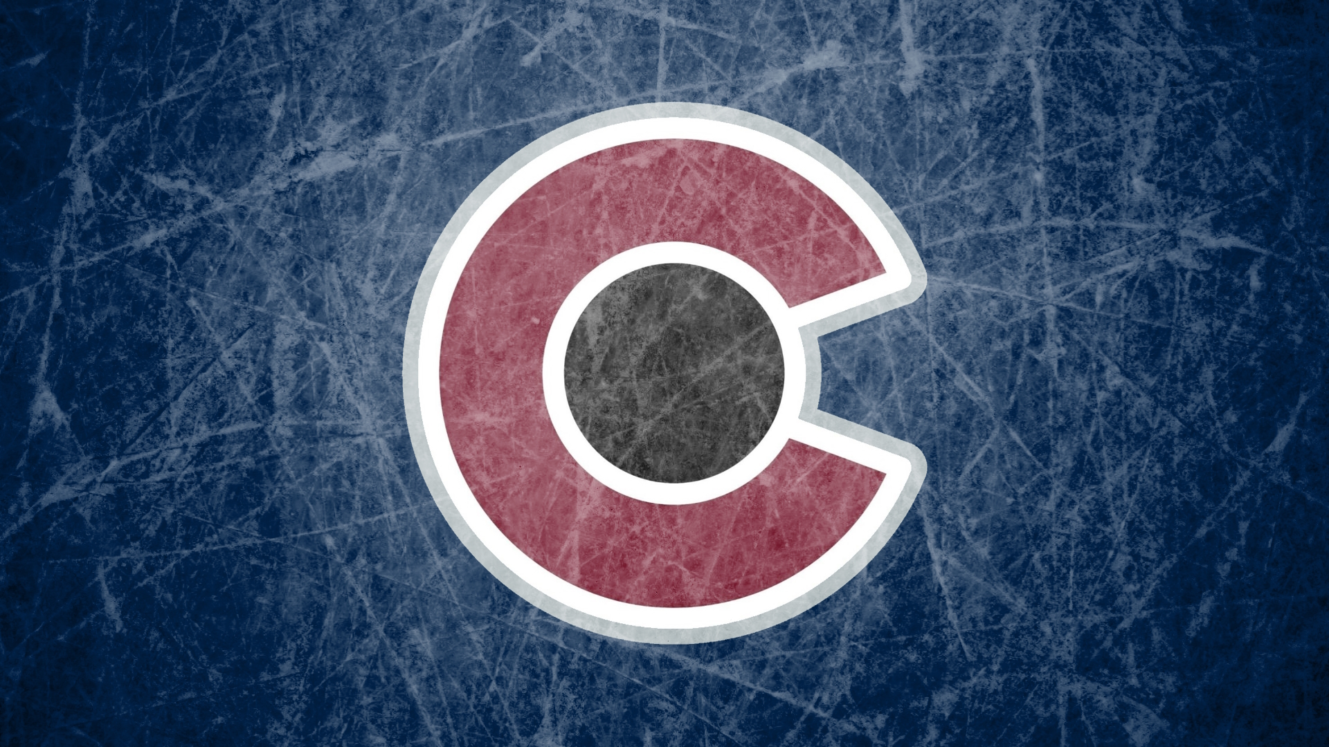 General 1920x1080 Colorado Avalanche NHL ice hockey logo Alternate Logo Denver digital art