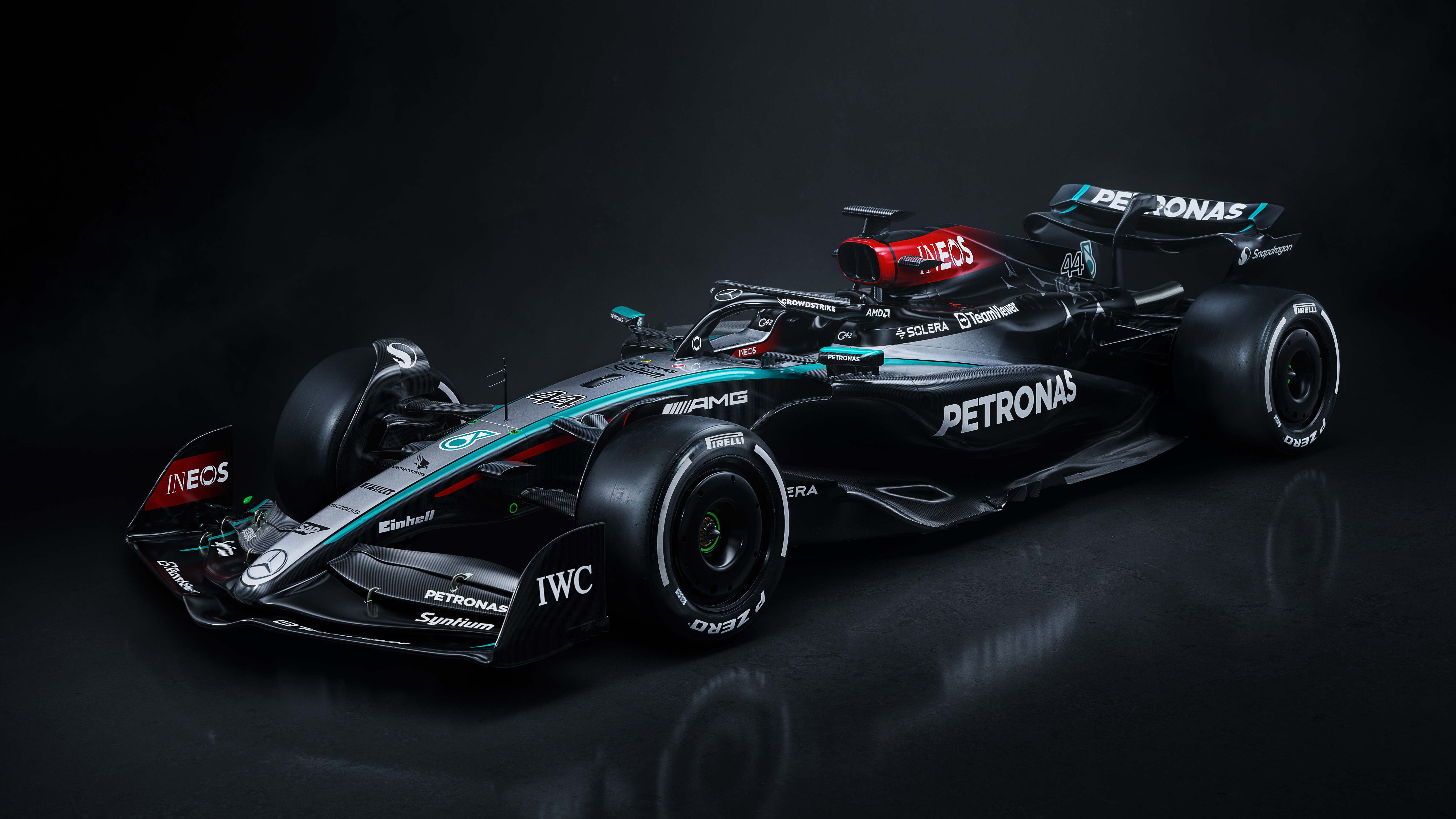 General 5445x3063 Mercedes AMG Petronas Formula 1 W15 car