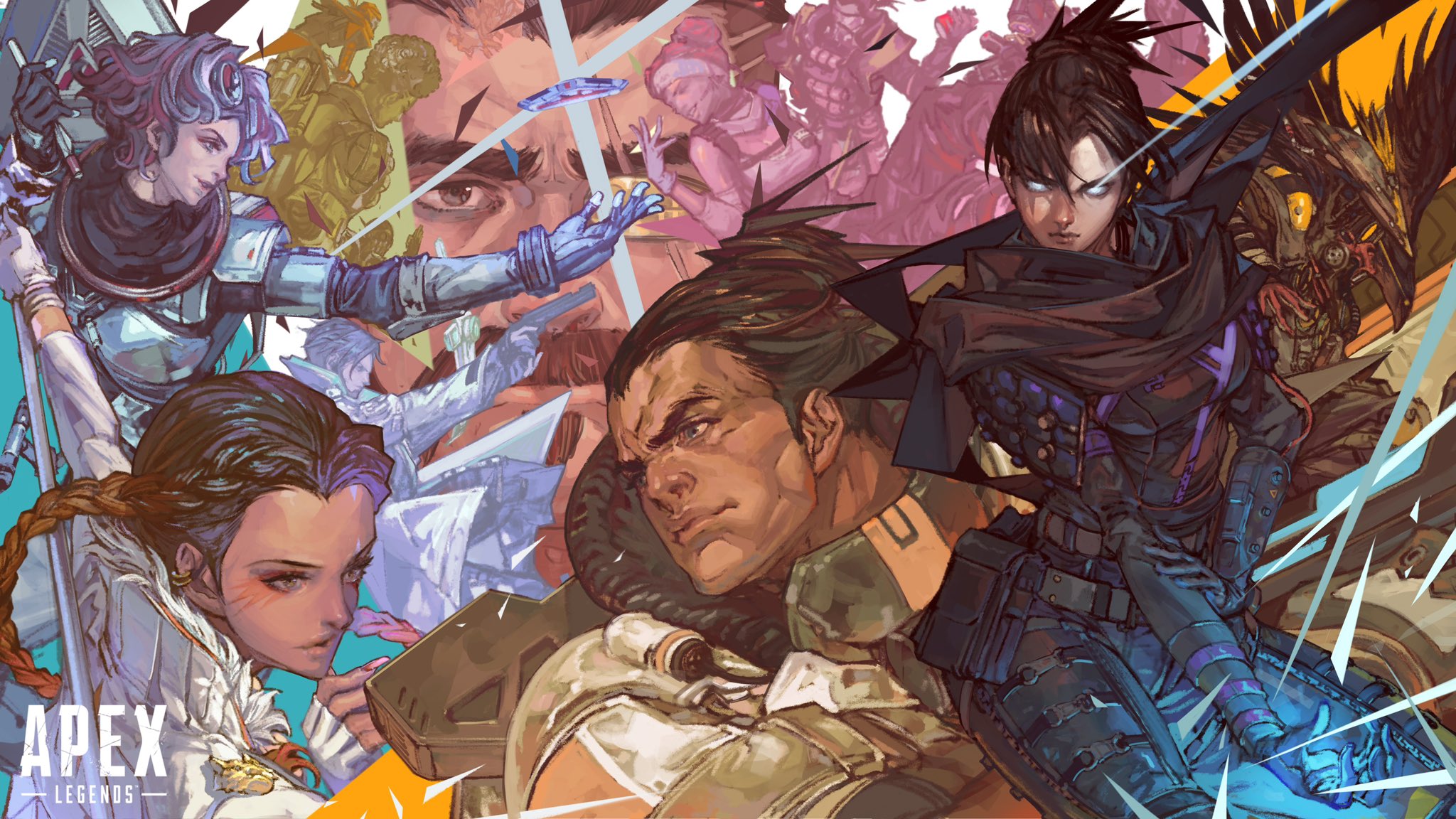 General 2048x1152 Apex Legends Loba Andrade Horizon (Apex Legends) Wraith (Apex Legends) Fuse (Apex Legends) Bloodhound (Apex Legends) Pathfinder (Apex Legends) video games video game characters Gibraltar (Apex Legends) Crypto (Apex Legends) Lifeline (Apex Legends) Caustic (Apex Legends)