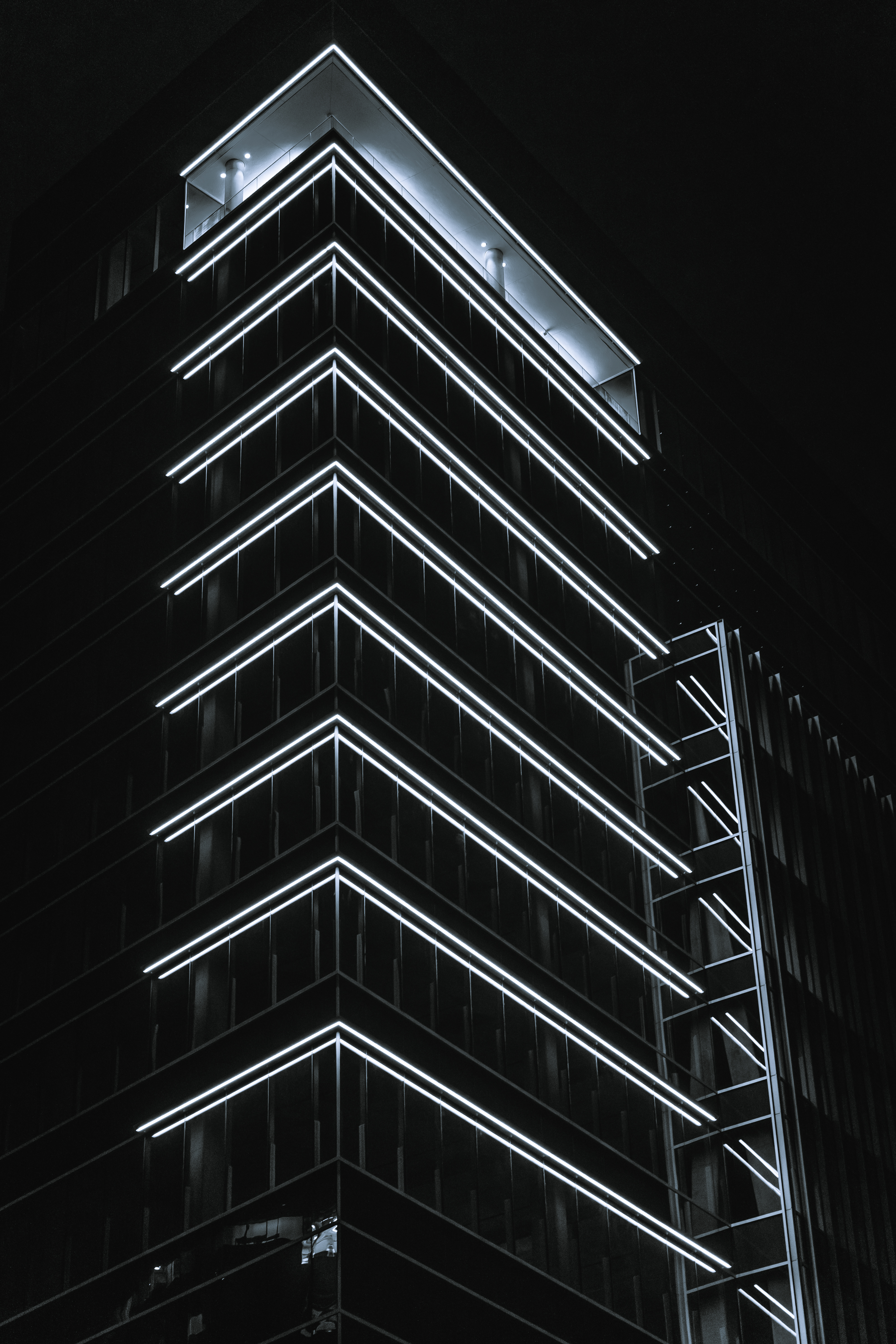 General 3971x5956 photography dark low-angle architecture building monochrome portrait display minimalism simple background