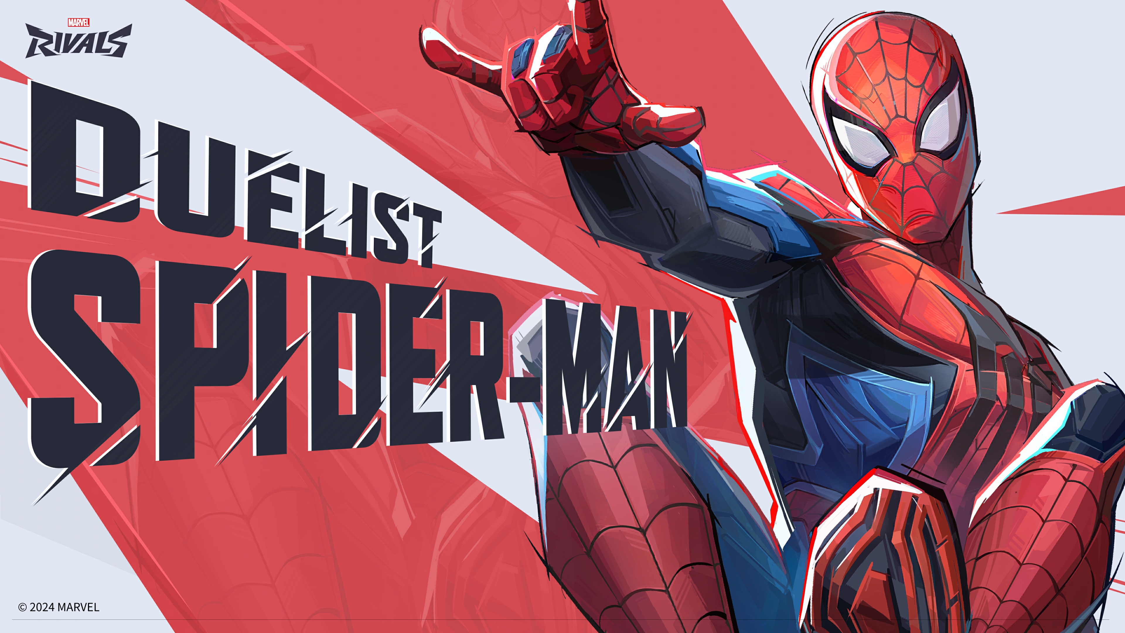 General 3840x2160 Spider-Man comic art Marvel Rivals video game art video game characters comic character text