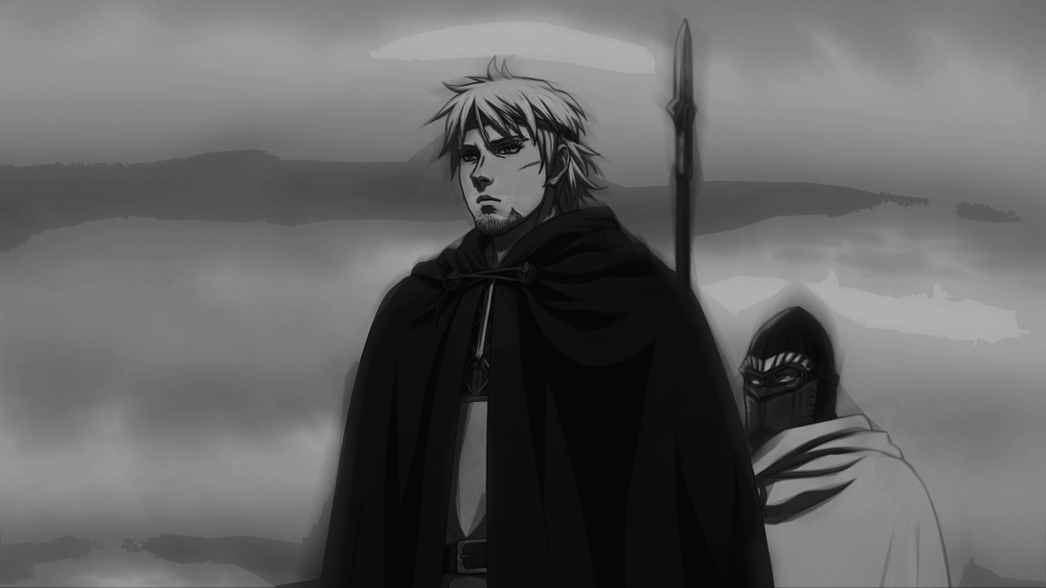 Anime 2048x1152 Vinland Saga anime simple background