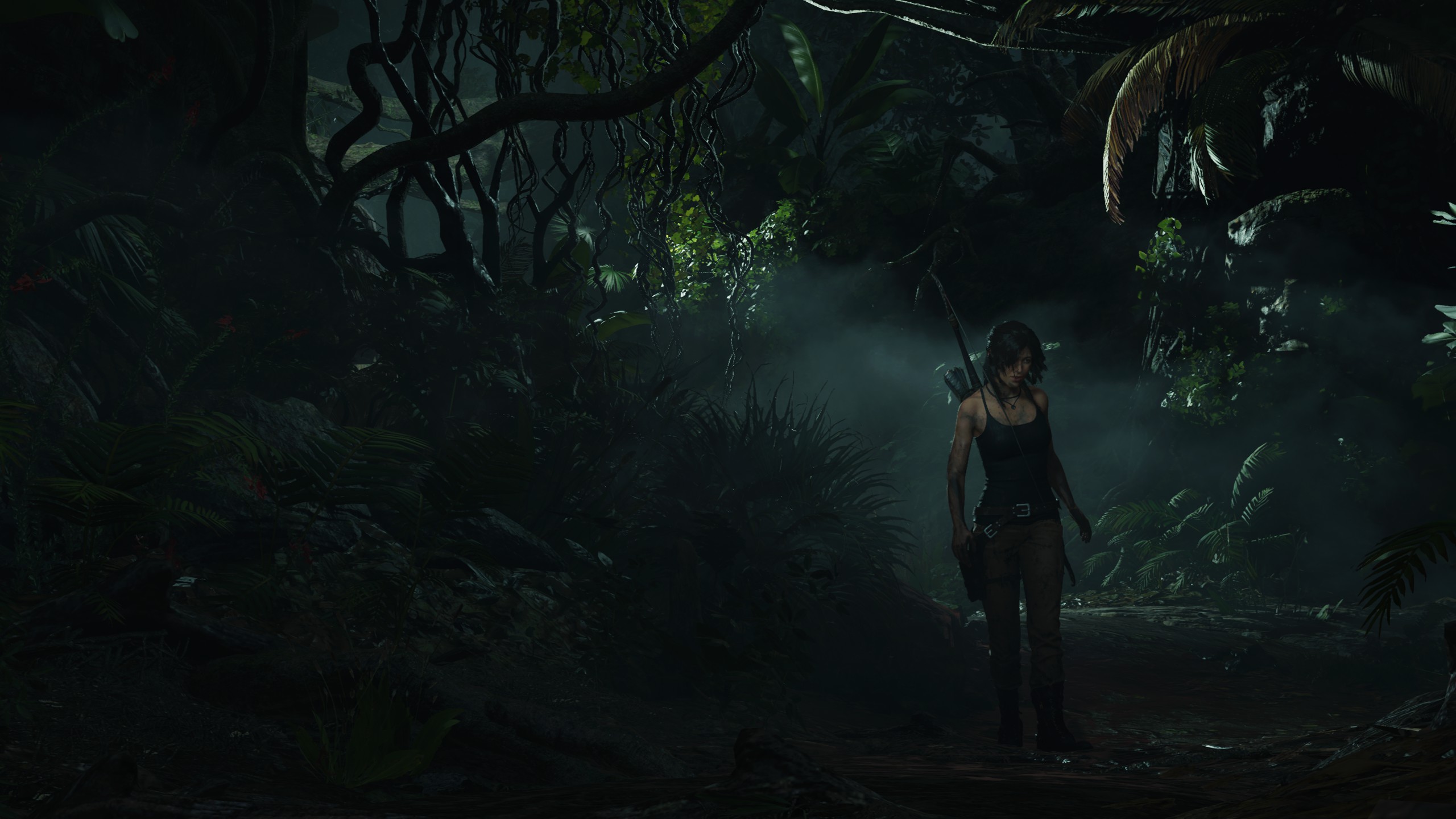 General 2560x1440 Tomb Raider Shadow of the Tomb Raider screen shot Lara Croft (Tomb Raider) video games PC gaming