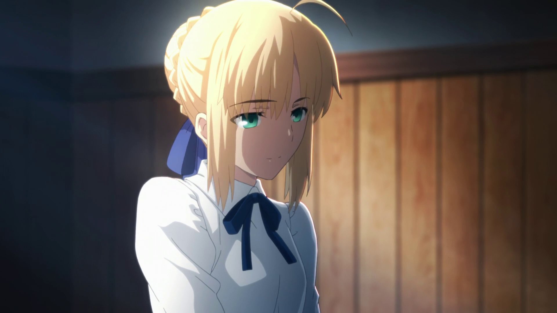 Anime 1920x1080 anime Anime screenshot anime girls Fate/Stay Night: Unlimited Blade Works Fate/Stay Night Fate series Fate/Grand Order blonde Saber Artoria Pendragon