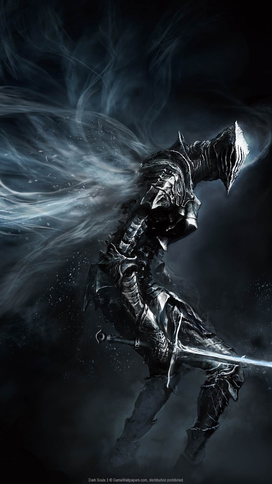 General 1080x1920 sword Dark Souls III From Software video games video game art fantasy art