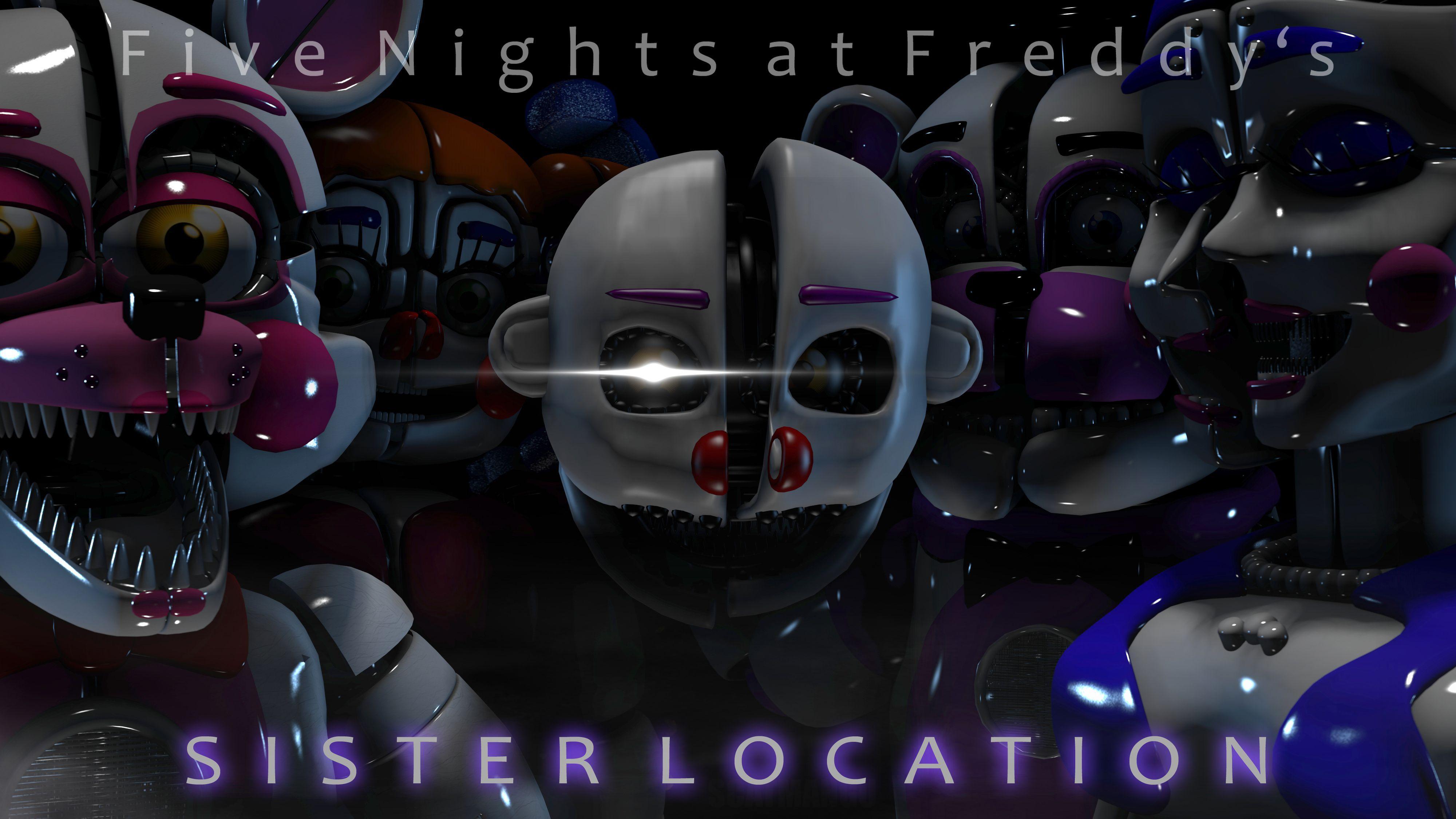 General 4000x2250 Five Nights at Freddy's Sister location Terror video games Scott Cawthon PC gaming