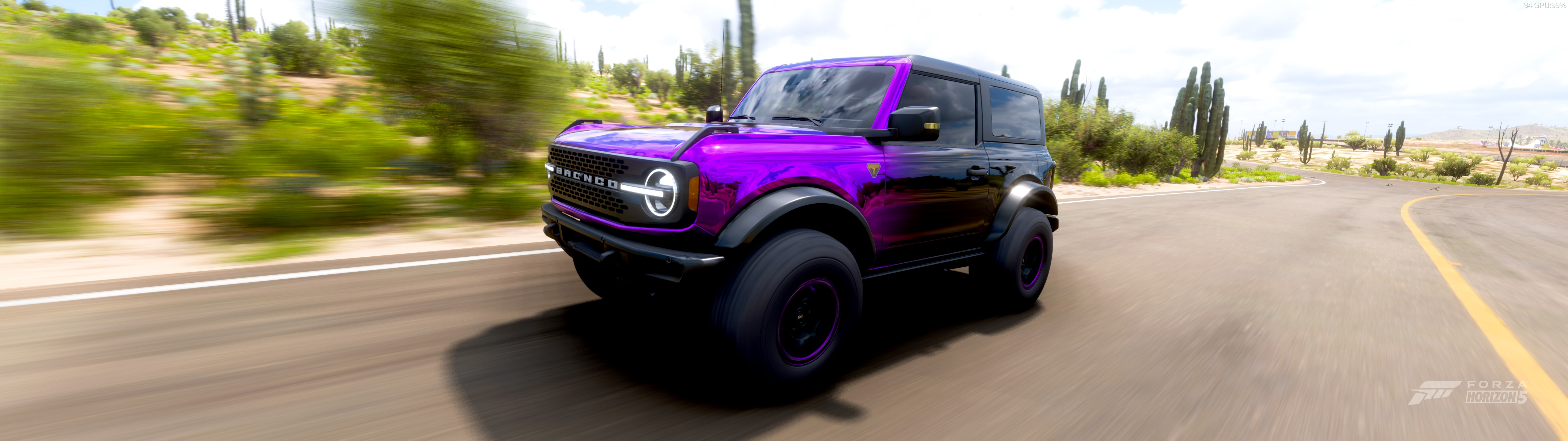 General 5120x1440 Forza Forza Horizon 5 car Ford Bronco video games Ford