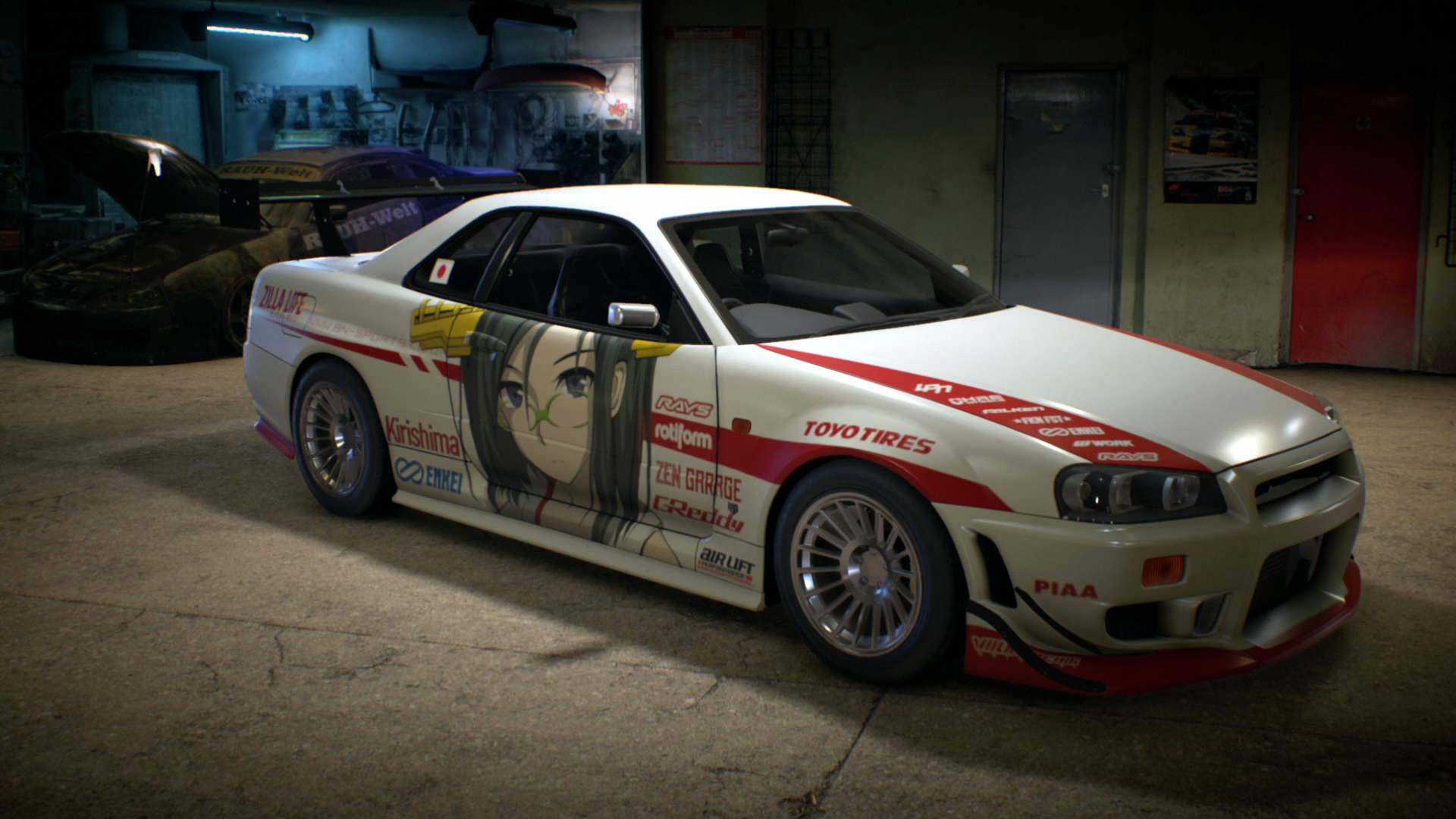 General 1920x1080 Need for Speed Need for Speed 2015 car Itasha Nissan Nissan Skyline Nissan Skyline R34 video games