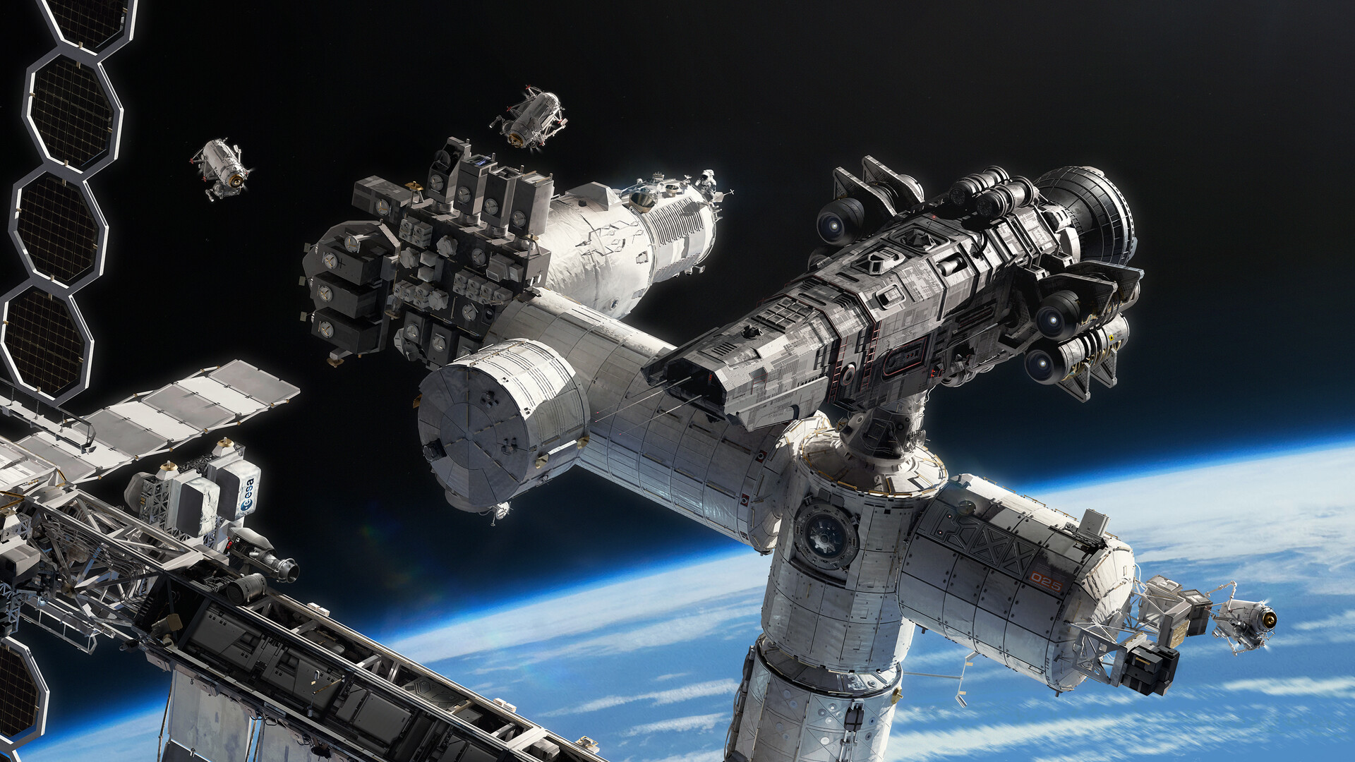 General 1920x1080 artwork space space station