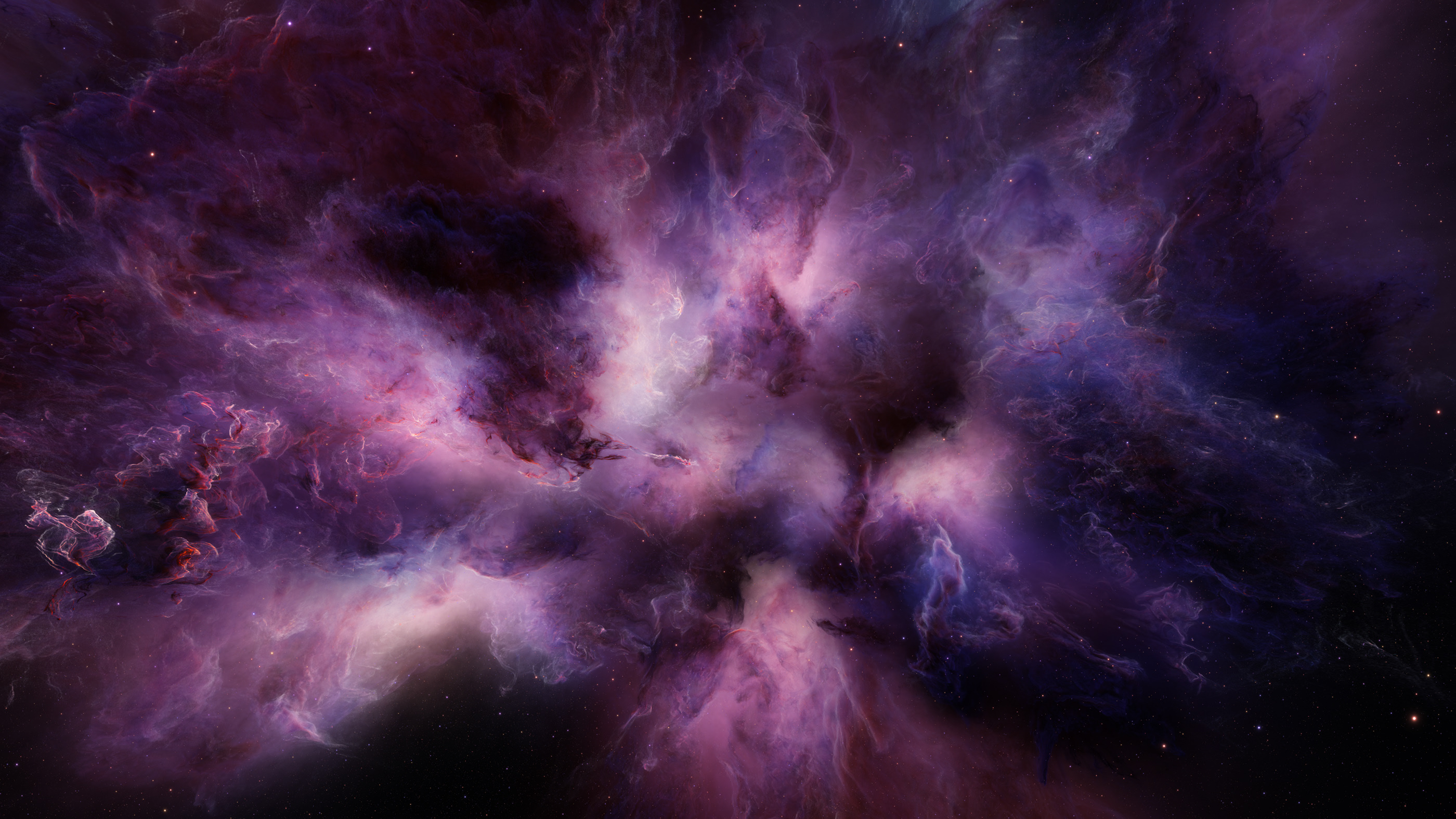 General 2800x1575 digital art space art stars nebula Salmonick Atelier