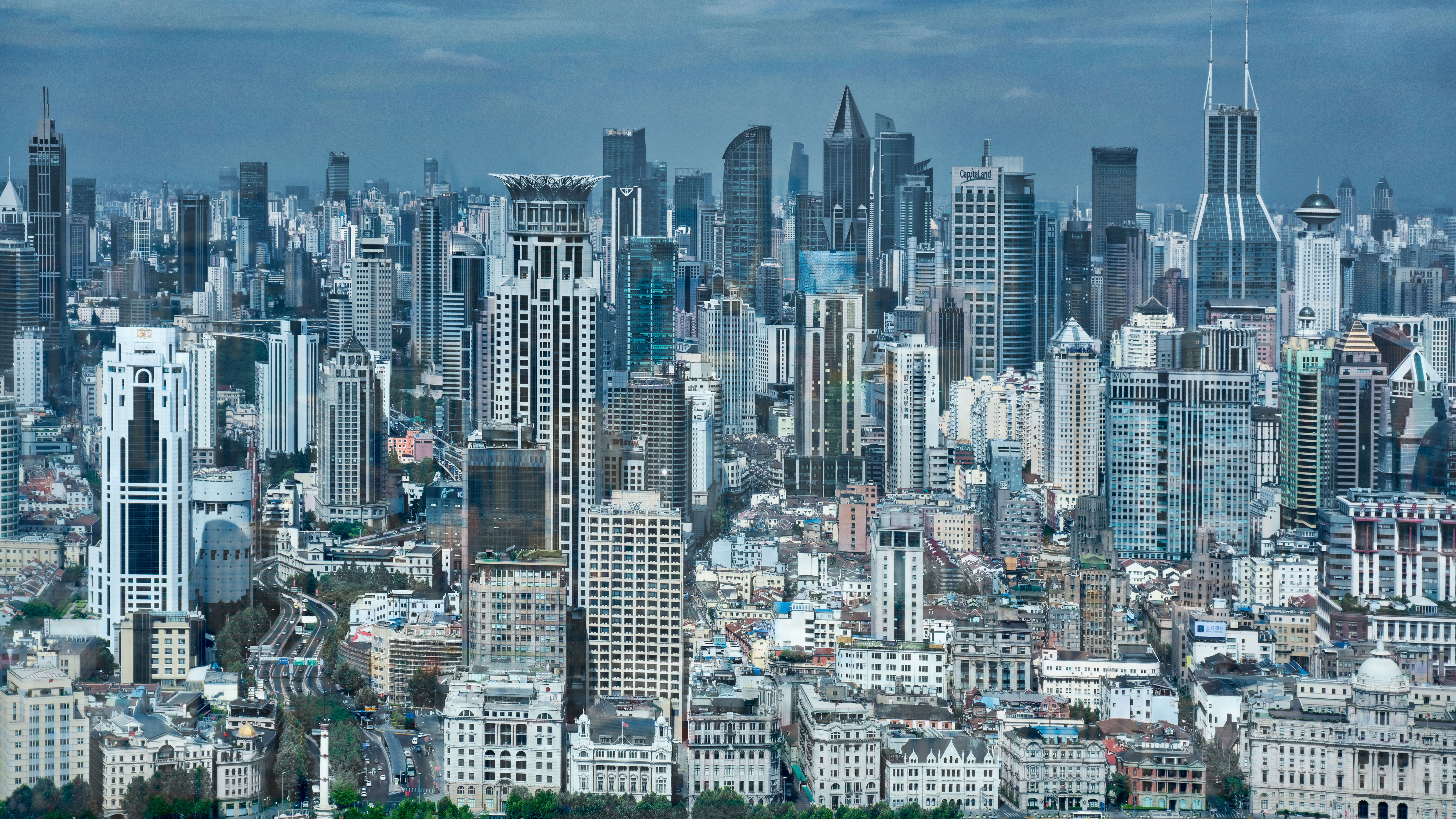 General 7680x4320 Trey Ratcliff photography China Shanghai building city