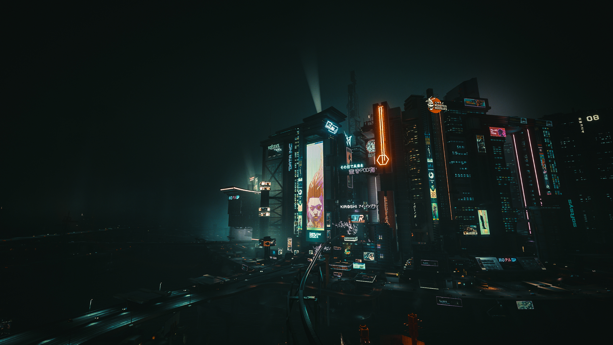General 2560x1440 cyberpunk Cyberpunk 2077 cyber city futuristic city neon video games