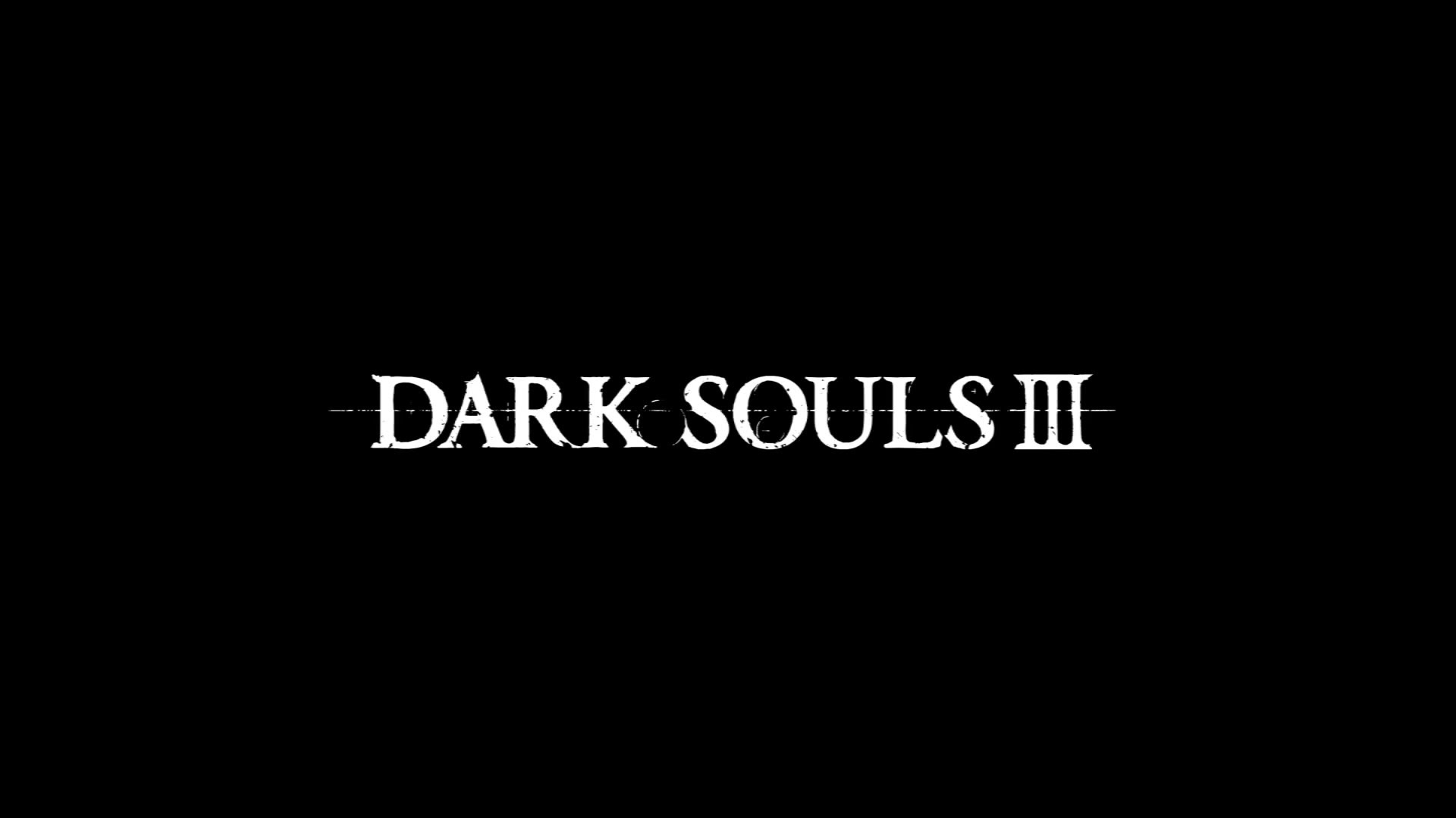 General 1920x1080 Dark Souls Dark Souls III black background video games simple background From Software